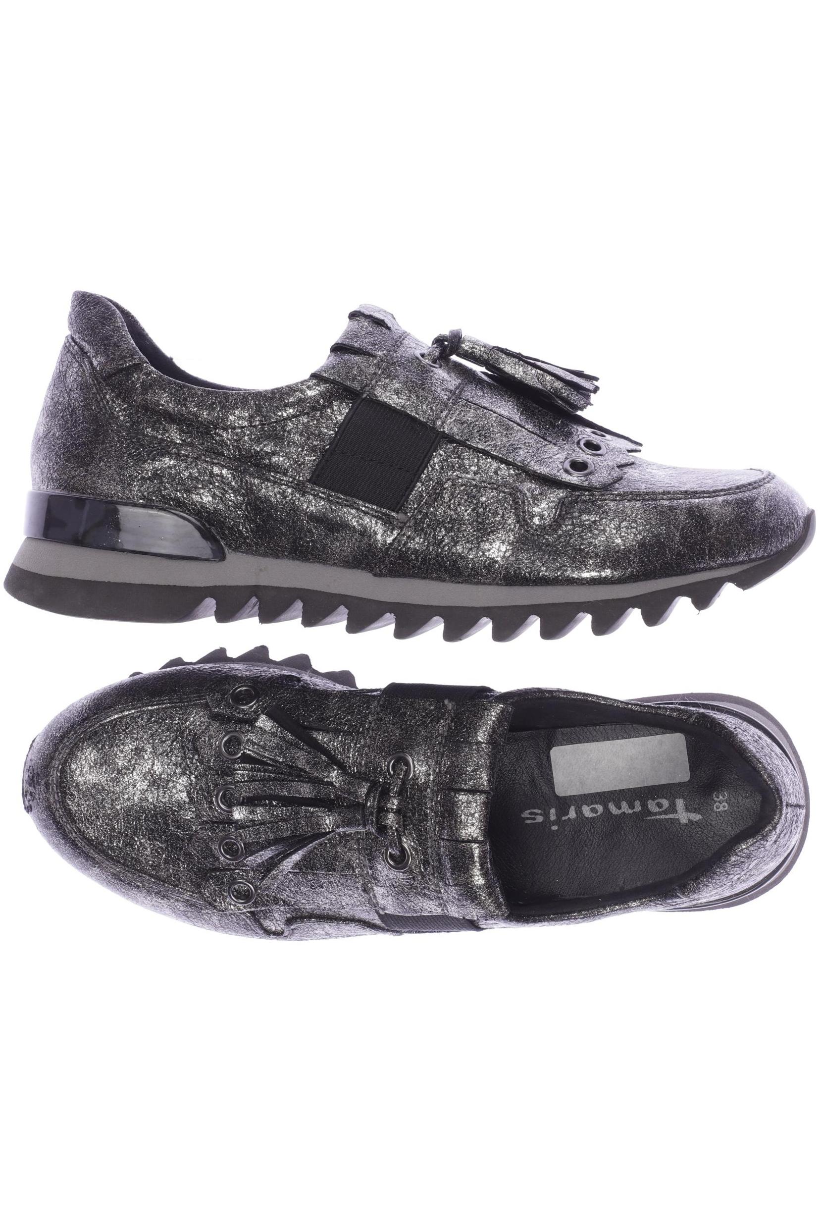 

Tamaris Damen Halbschuh, grau, Gr. 38