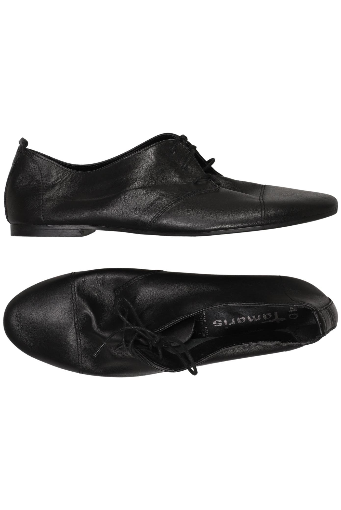 

Tamaris Damen Halbschuh, schwarz, Gr. 40