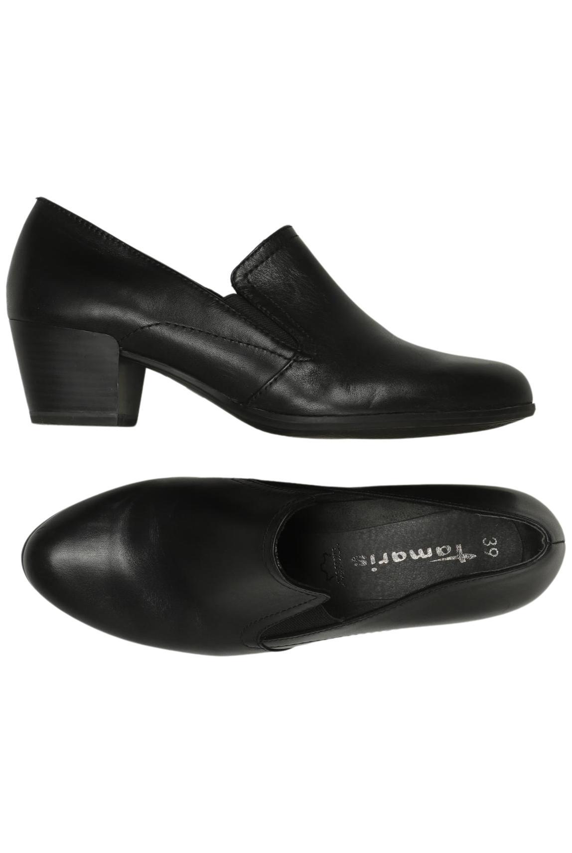 

Tamaris Damen Halbschuh, schwarz, Gr. 39