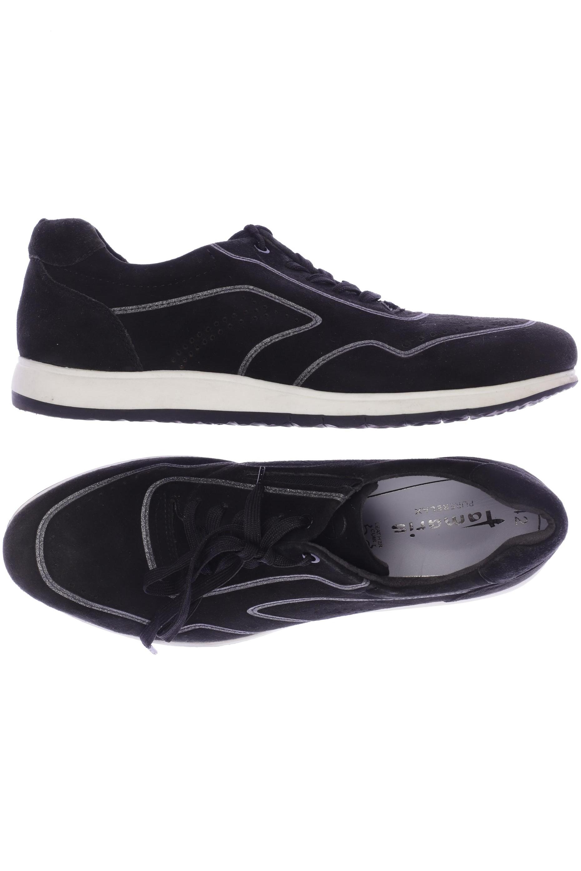 

Tamaris Damen Halbschuh, schwarz, Gr. 42