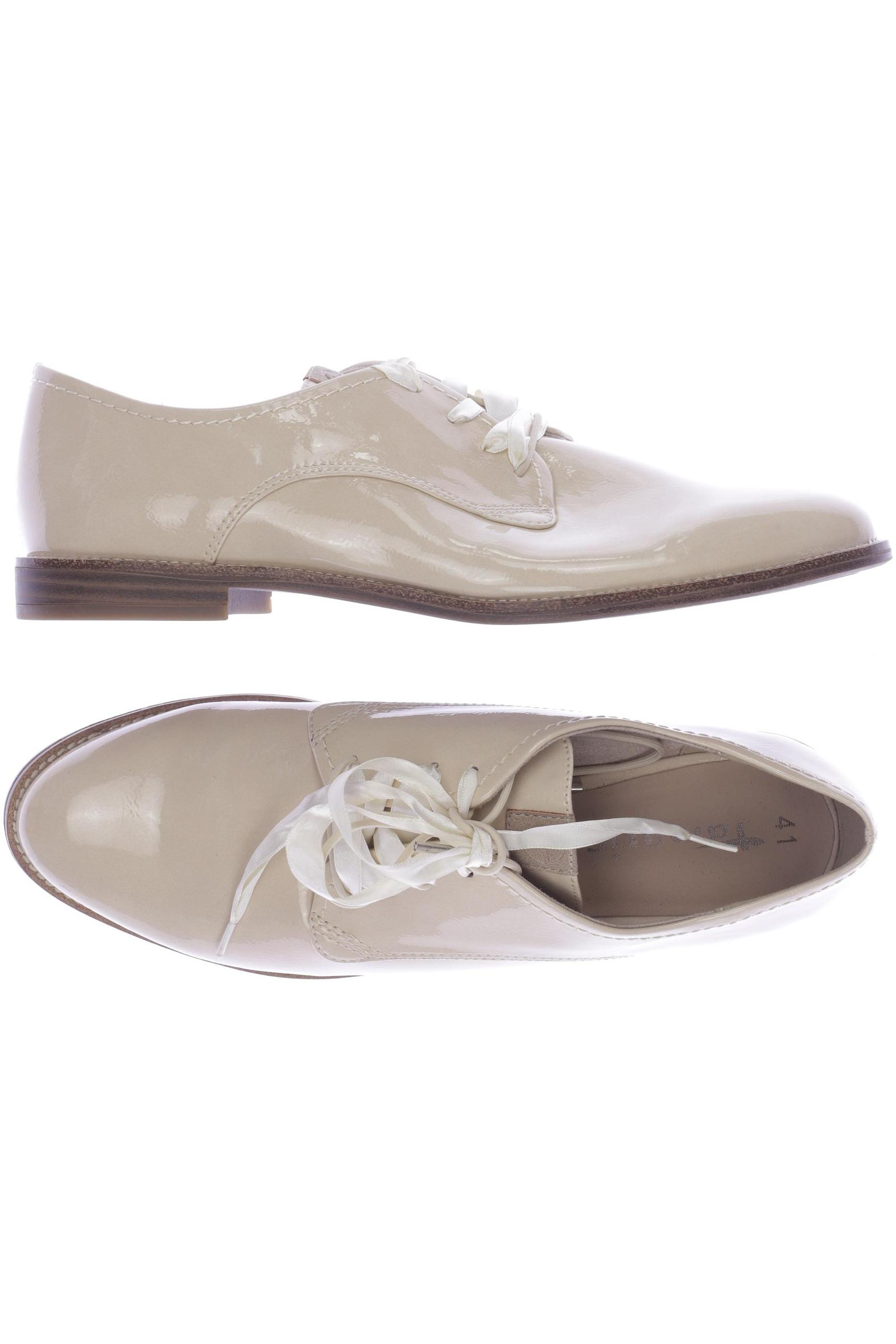 

Tamaris Damen Halbschuh, cremeweiß