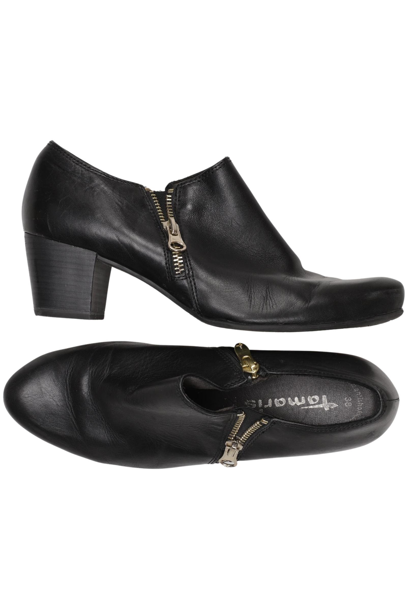 

Tamaris Damen Halbschuh, schwarz, Gr. 38