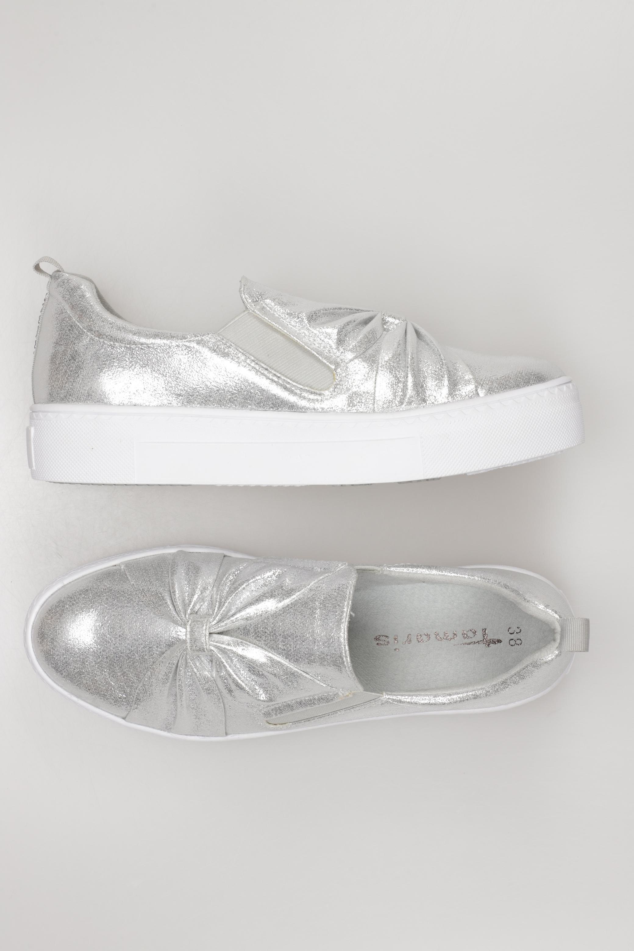 

Tamaris Damen Halbschuh, silber, Gr. 38