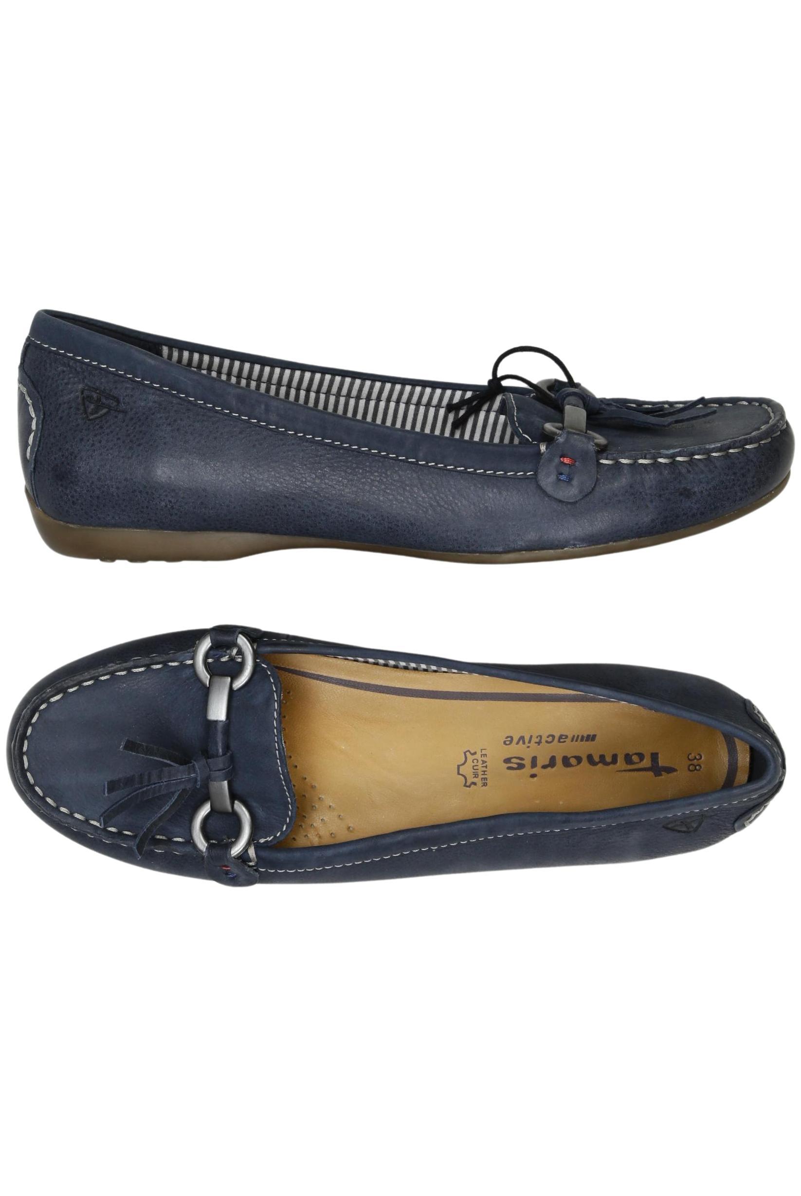 

Tamaris Damen Halbschuh, marineblau, Gr. 38