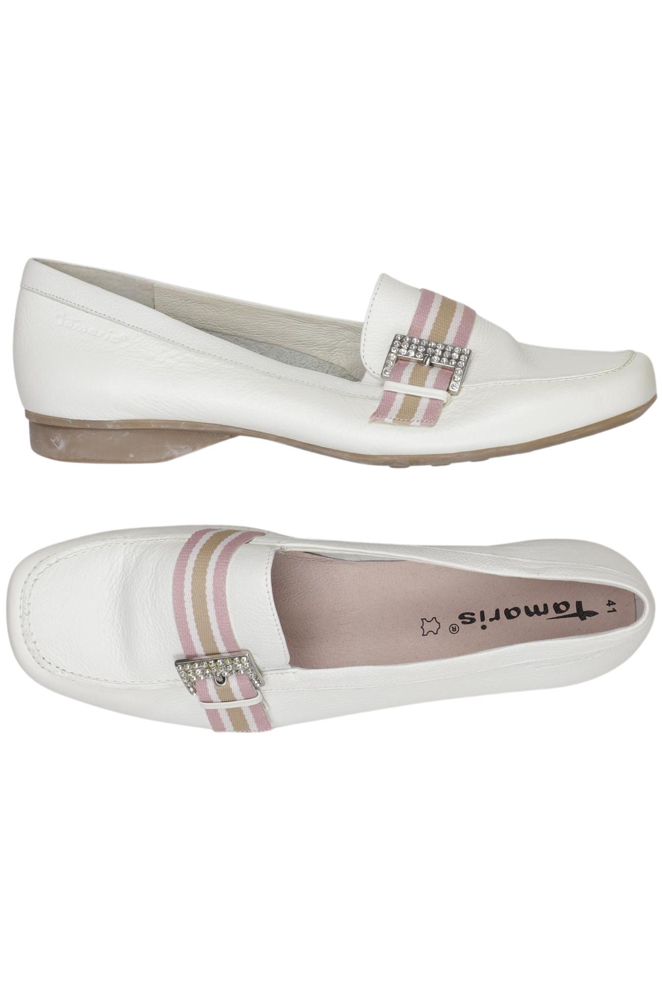 

Tamaris Damen Halbschuh, weiß, Gr. 41