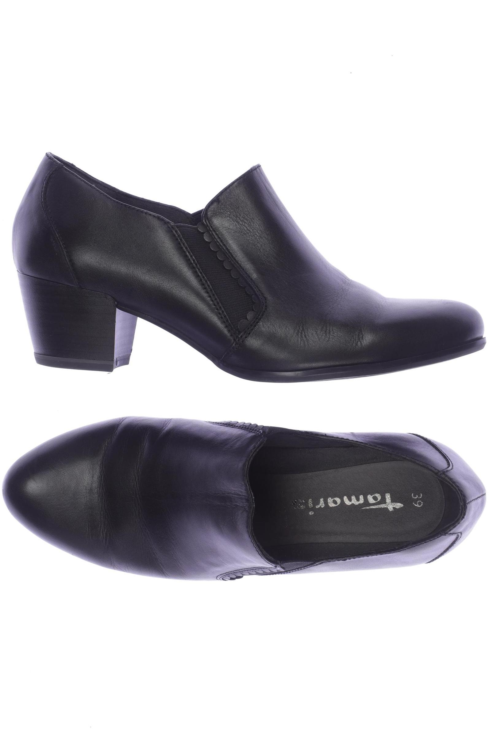 

Tamaris Damen Halbschuh, schwarz, Gr. 39
