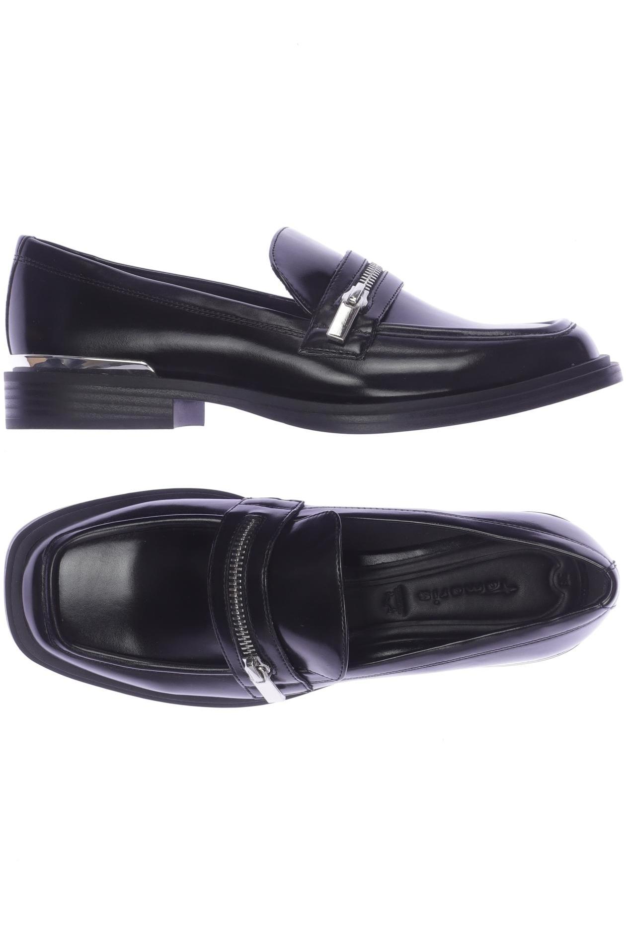 

Tamaris Damen Halbschuh, schwarz, Gr. 38