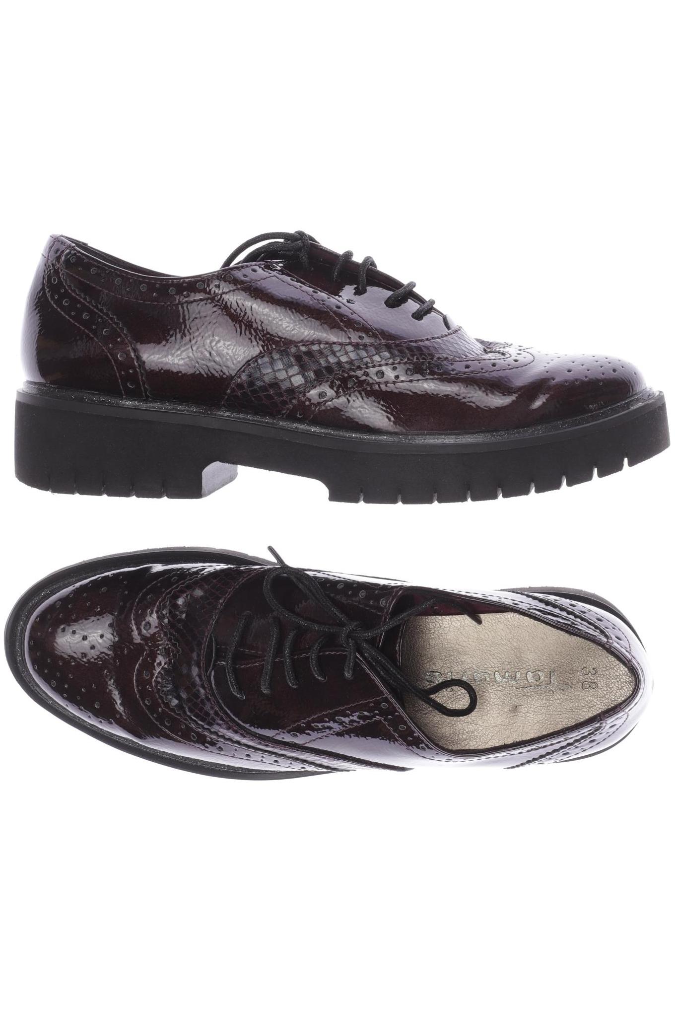 

Tamaris Damen Halbschuh, bordeaux, Gr. 38