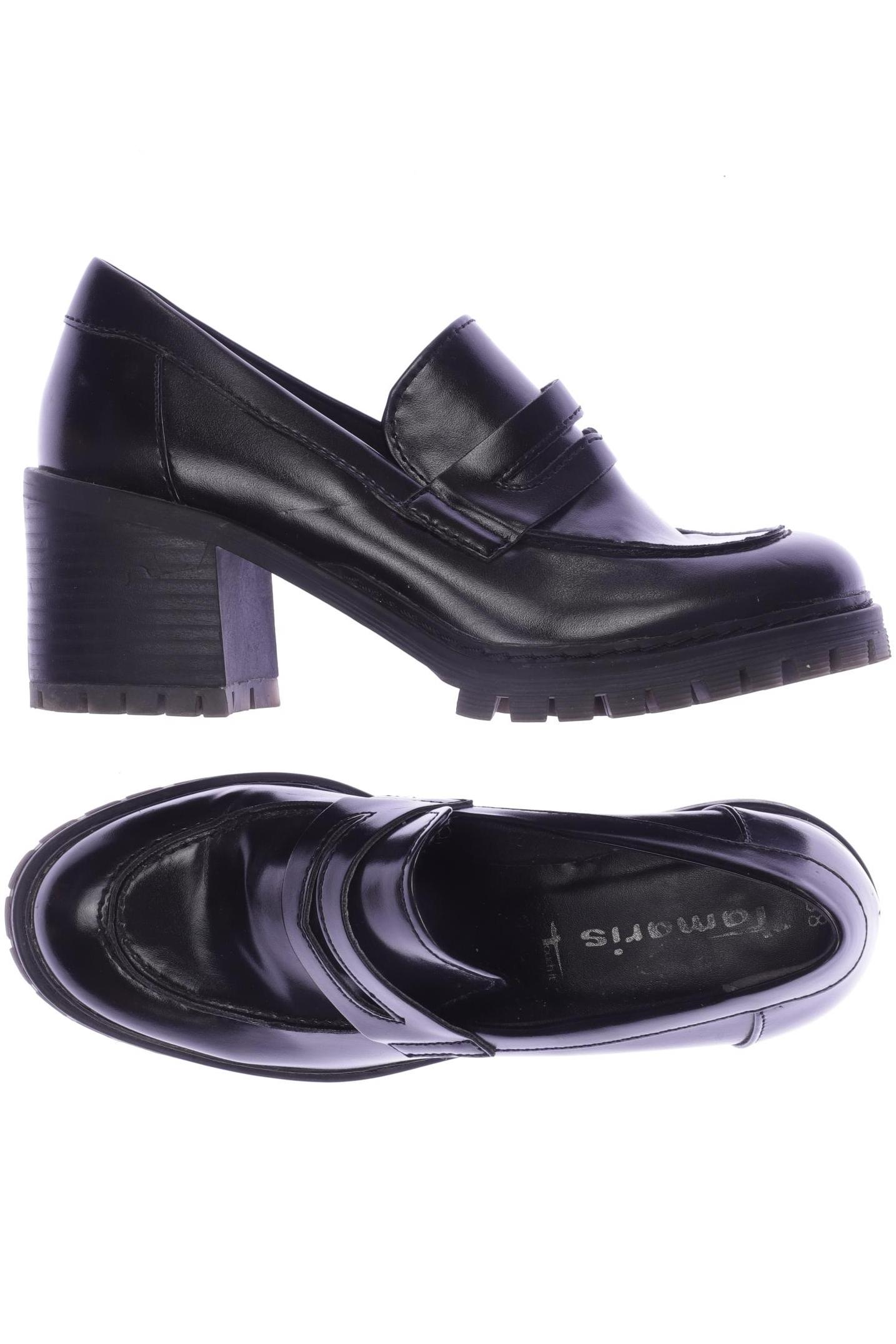 

Tamaris Damen Halbschuh, schwarz, Gr. 38