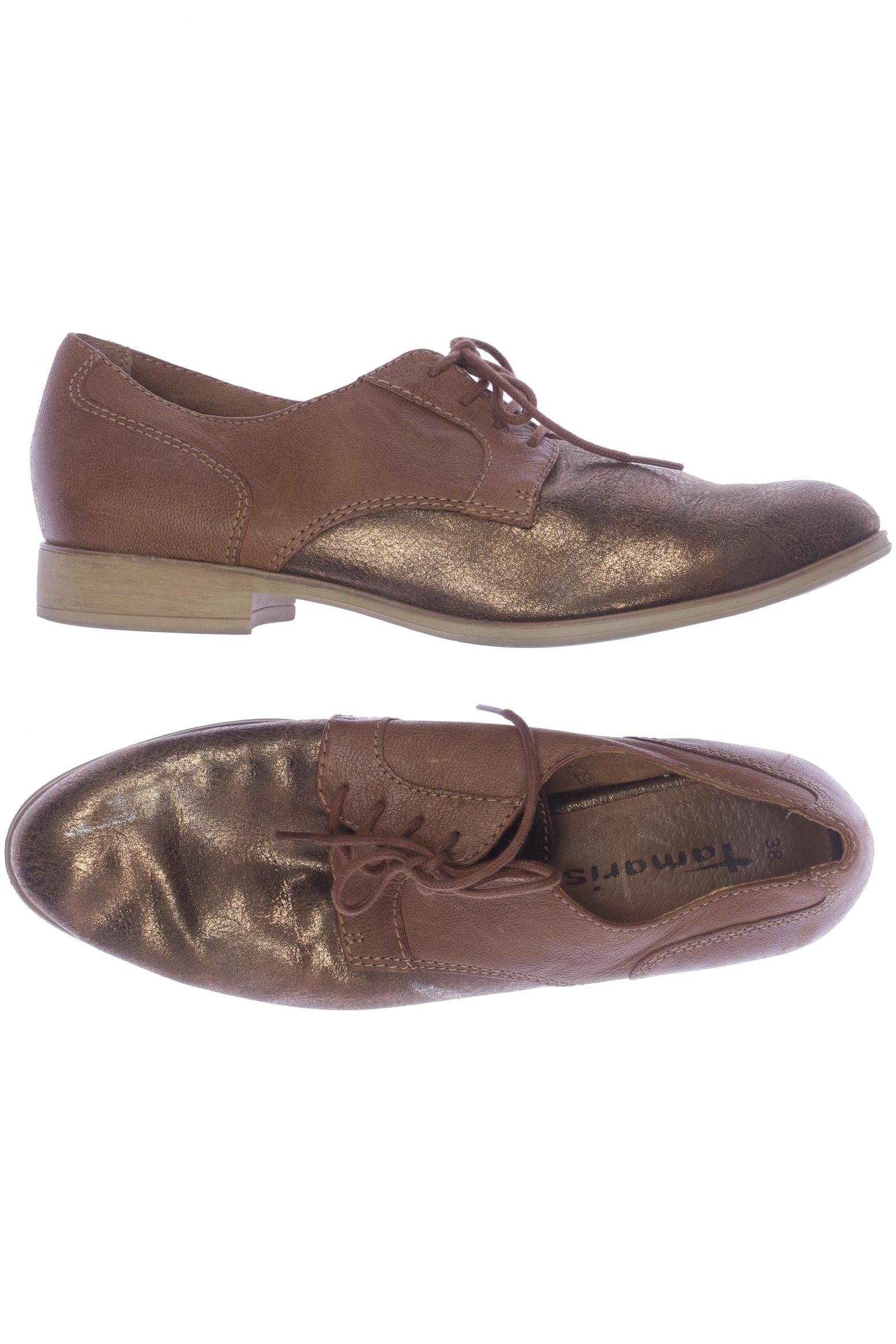 

Tamaris Damen Halbschuh, braun, Gr. 38