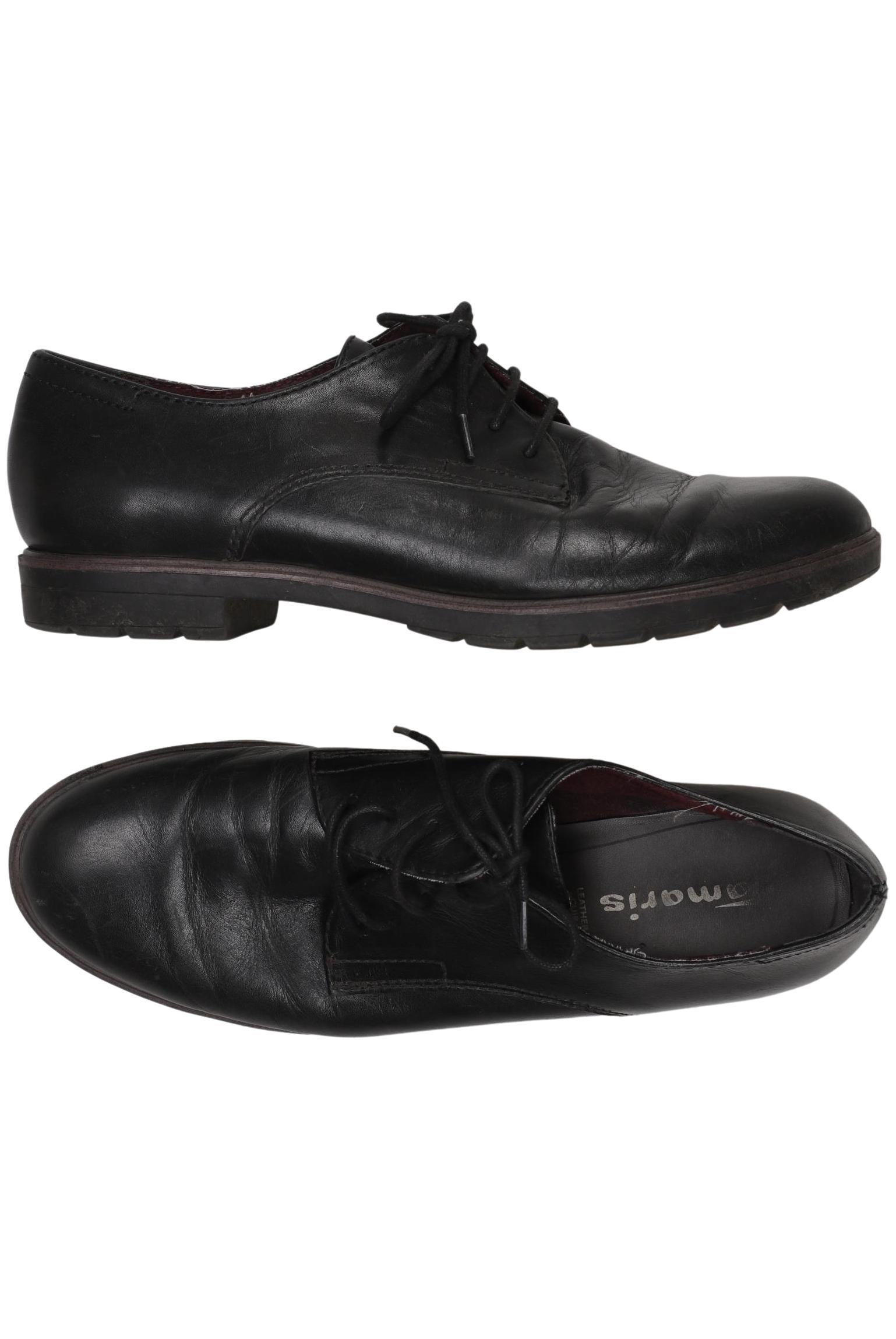 

Tamaris Damen Halbschuh, schwarz, Gr. 40