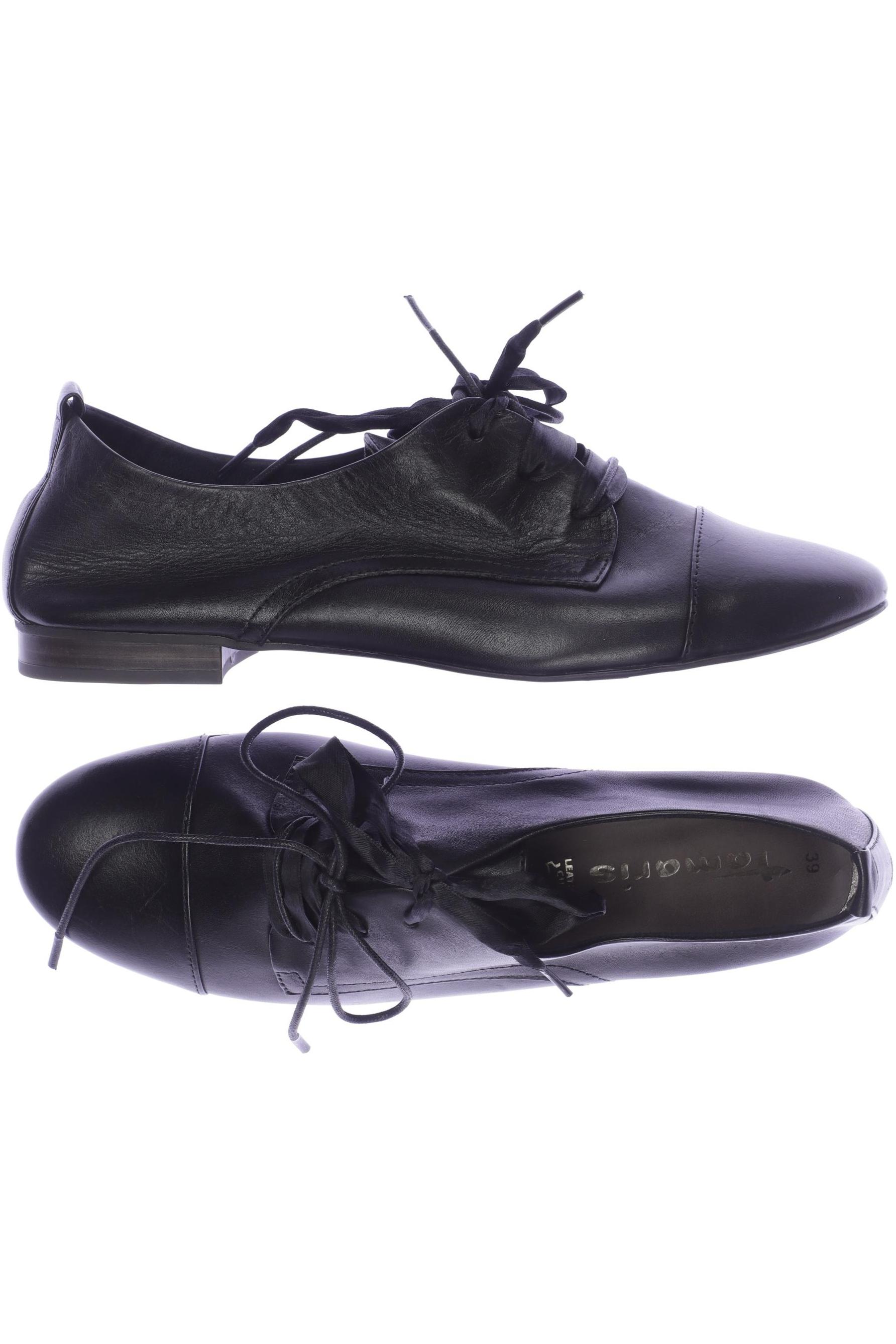 

Tamaris Damen Halbschuh, schwarz, Gr. 39