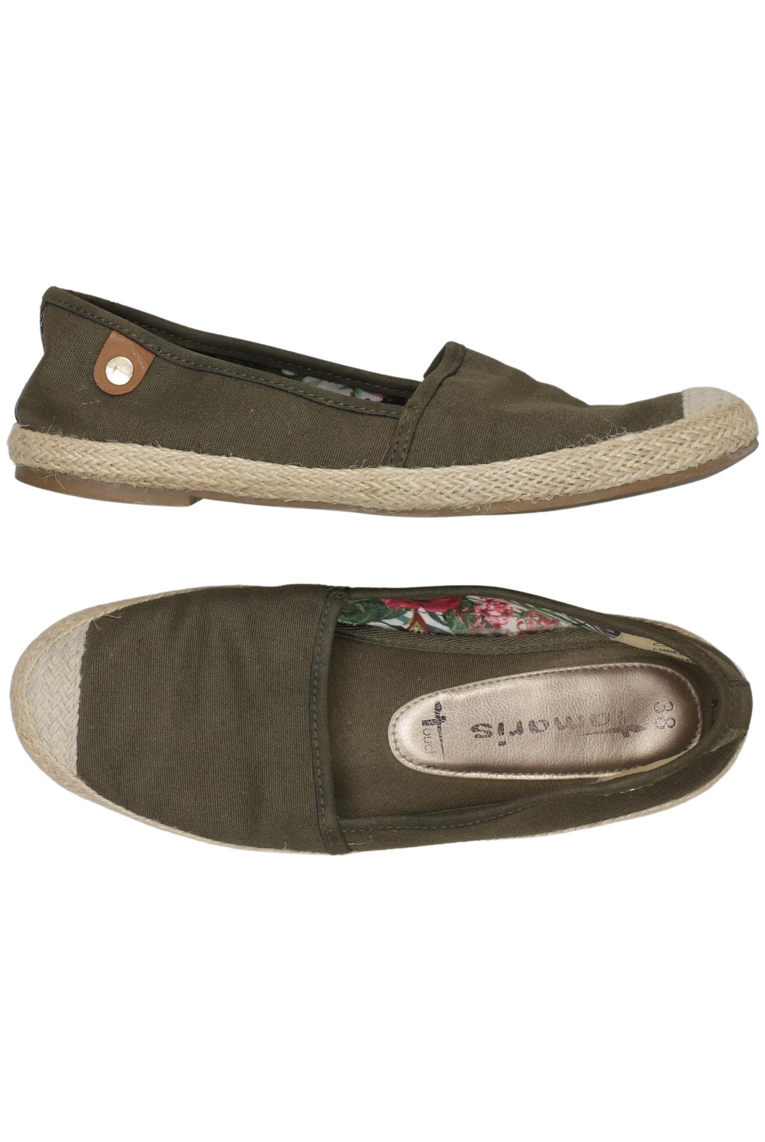 

Tamaris Damen Halbschuh, grün, Gr. 38