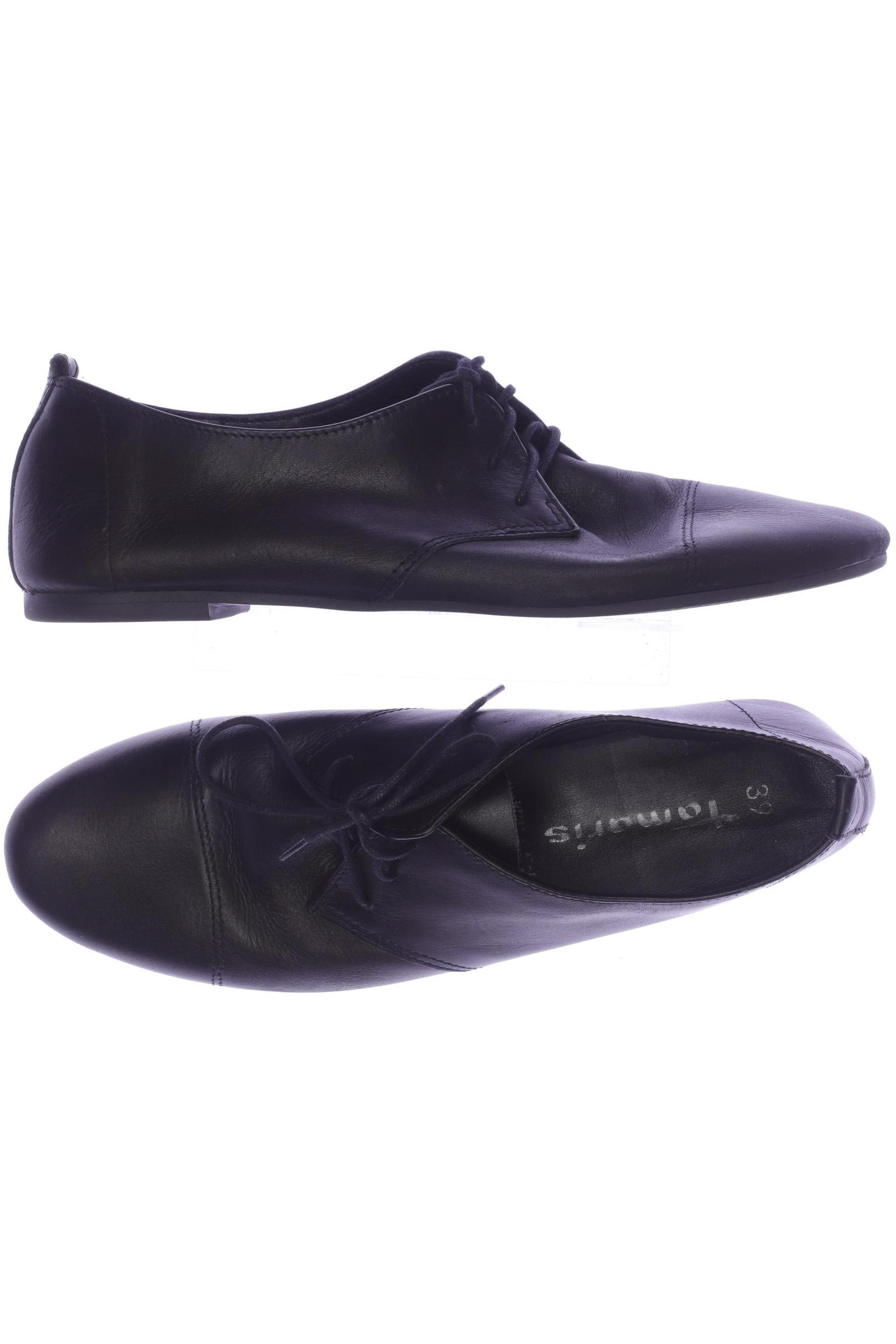 

Tamaris Damen Halbschuh, schwarz, Gr. 39