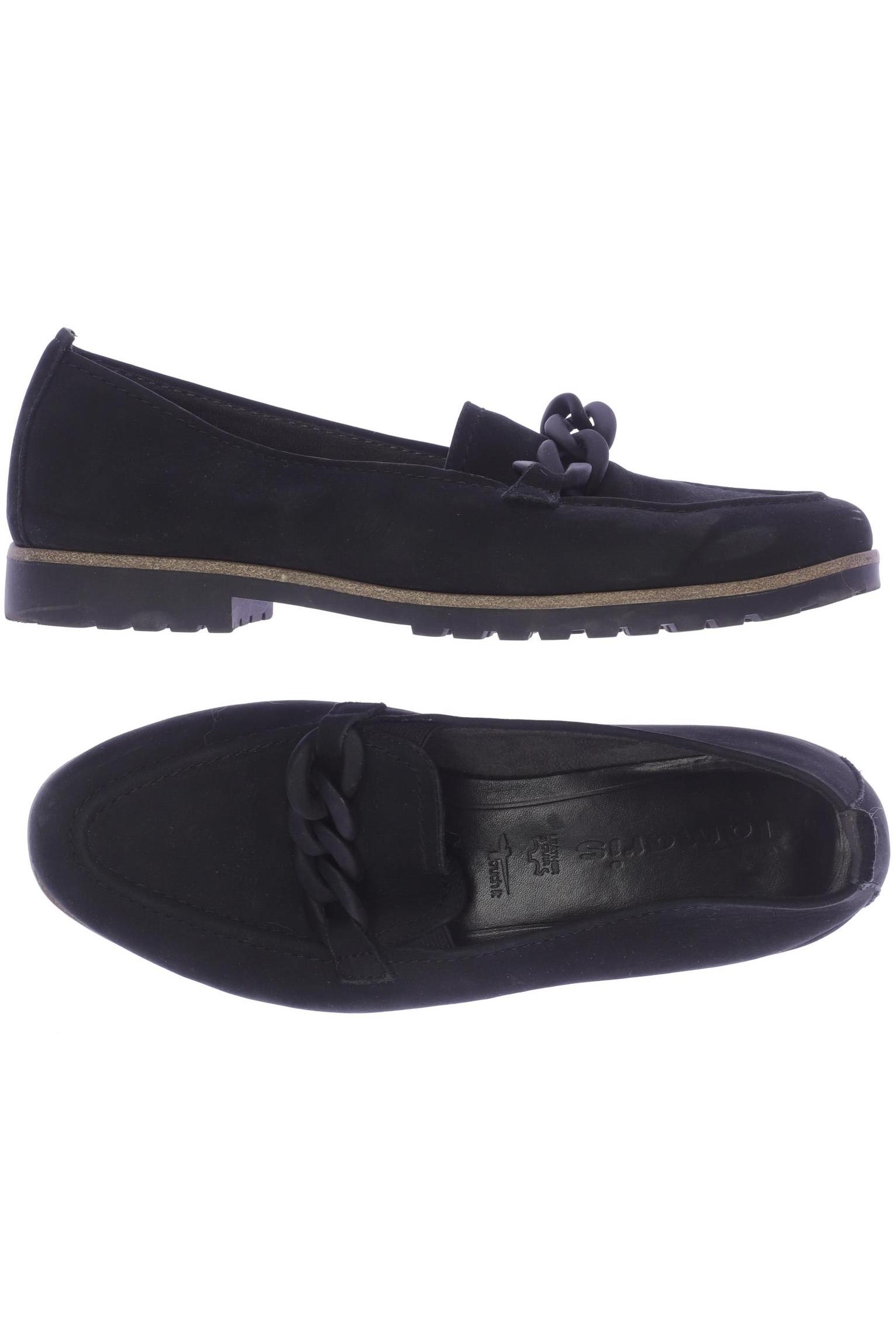 

Tamaris Damen Halbschuh, schwarz, Gr. 37