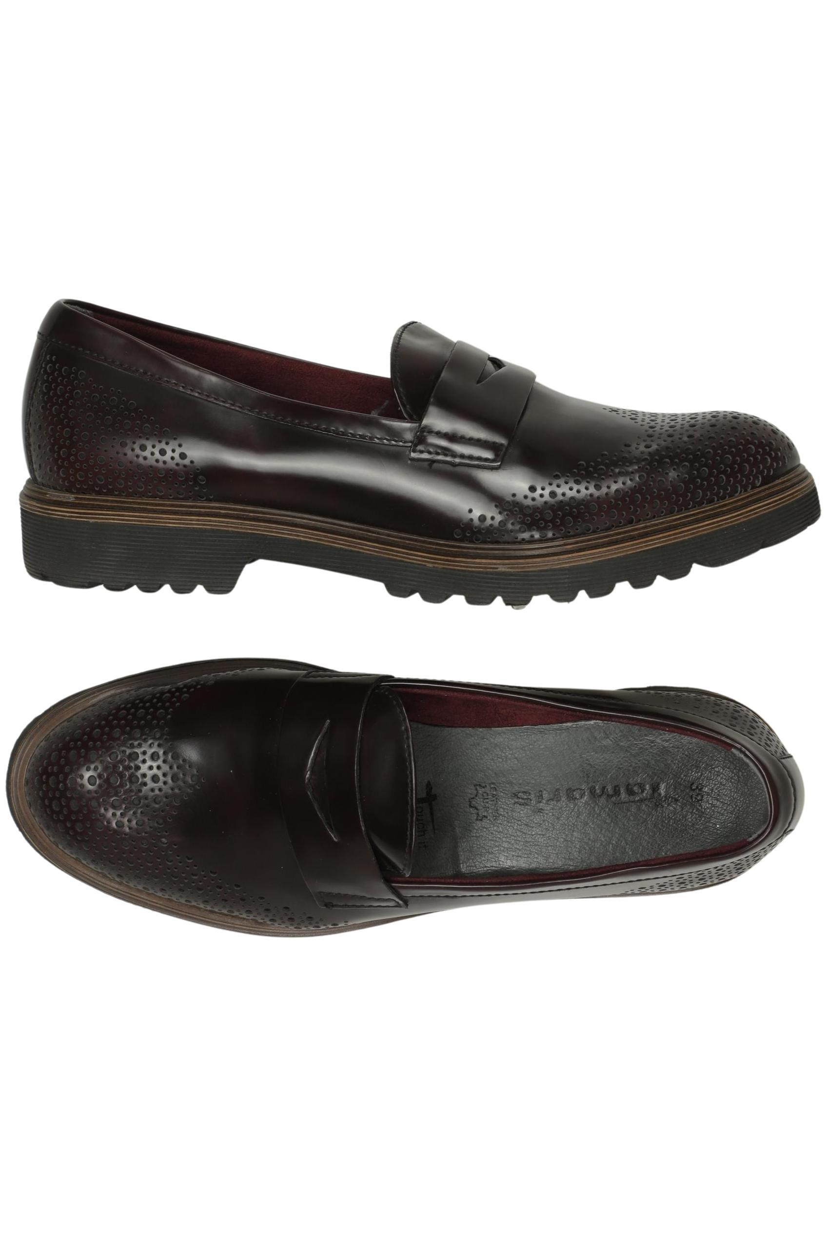 

Tamaris Damen Halbschuh, bordeaux, Gr. 39