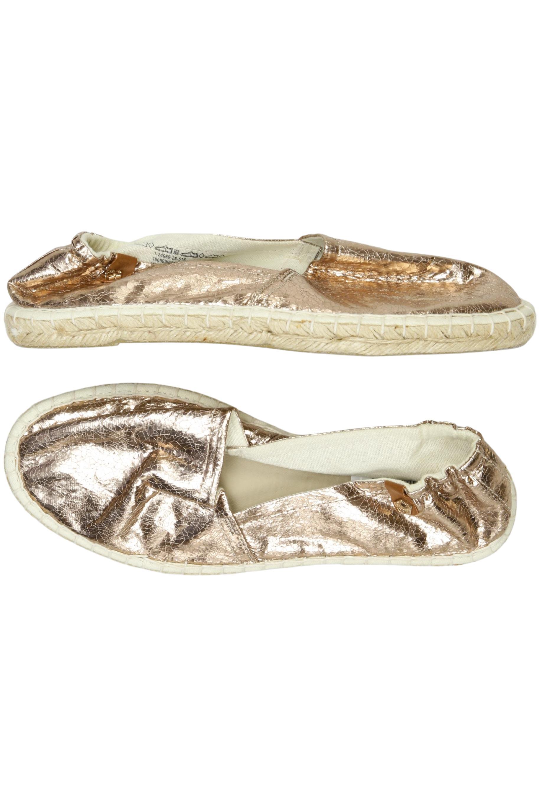 

Tamaris Damen Halbschuh, gold, Gr. 40