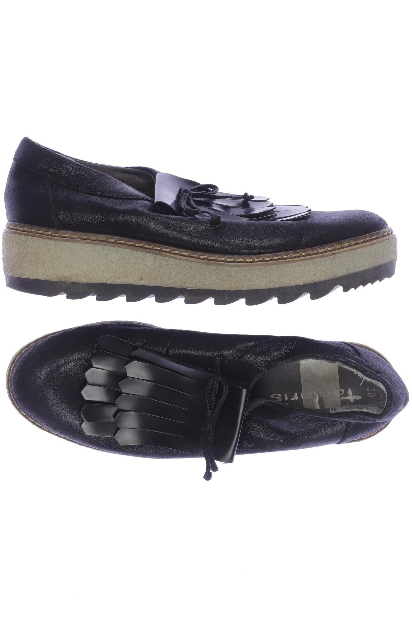 

Tamaris Damen Halbschuh, schwarz, Gr. 39