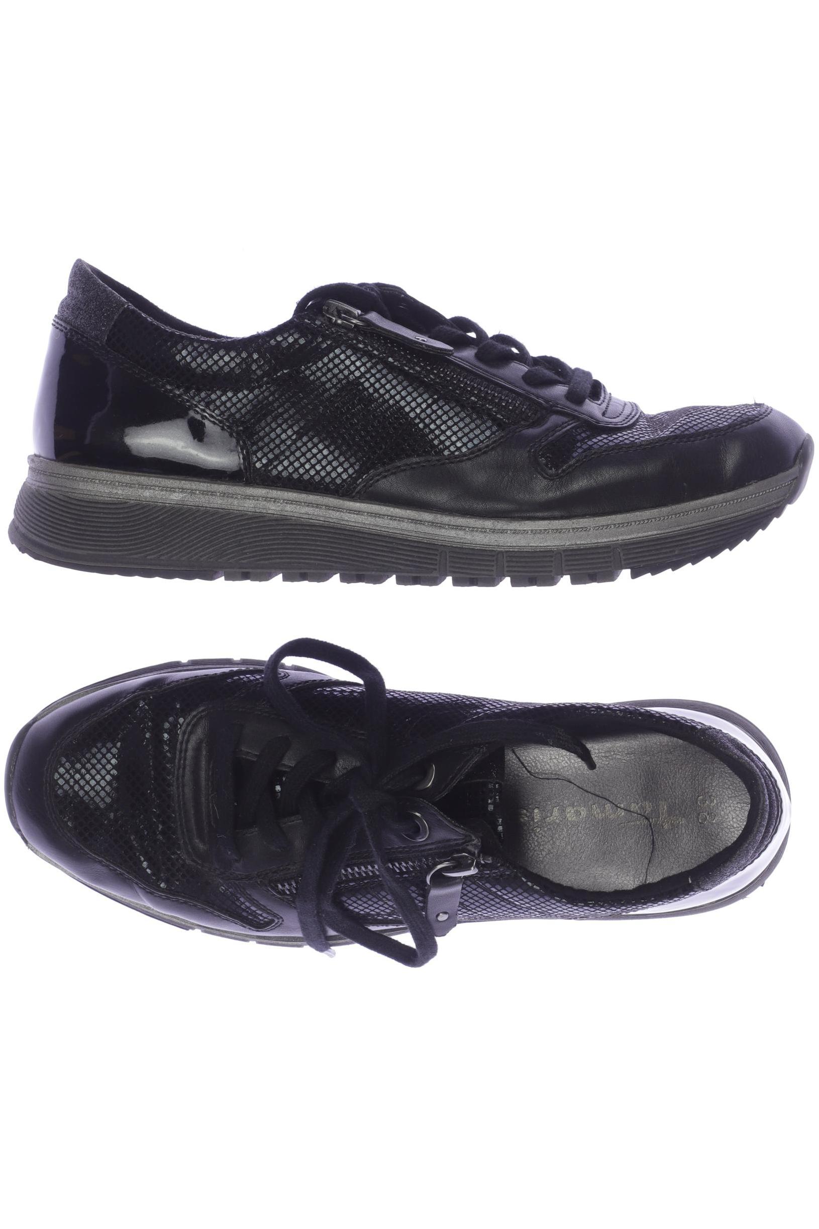 

Tamaris Damen Halbschuh, schwarz, Gr. 38