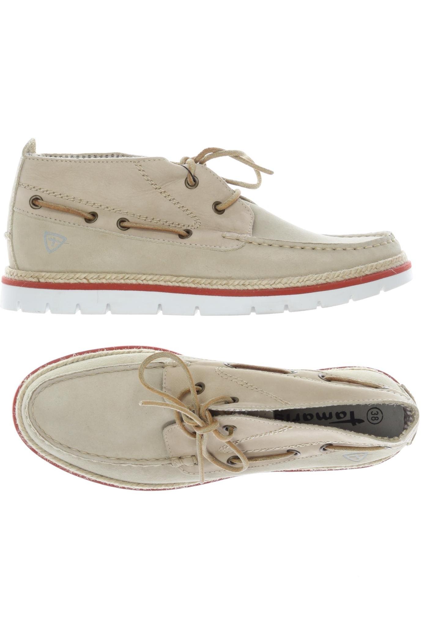 

Tamaris Damen Halbschuh, beige, Gr. 38