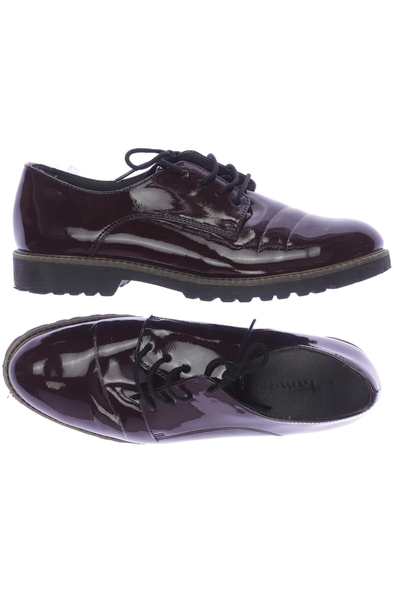 

Tamaris Damen Halbschuh, bordeaux, Gr. 40