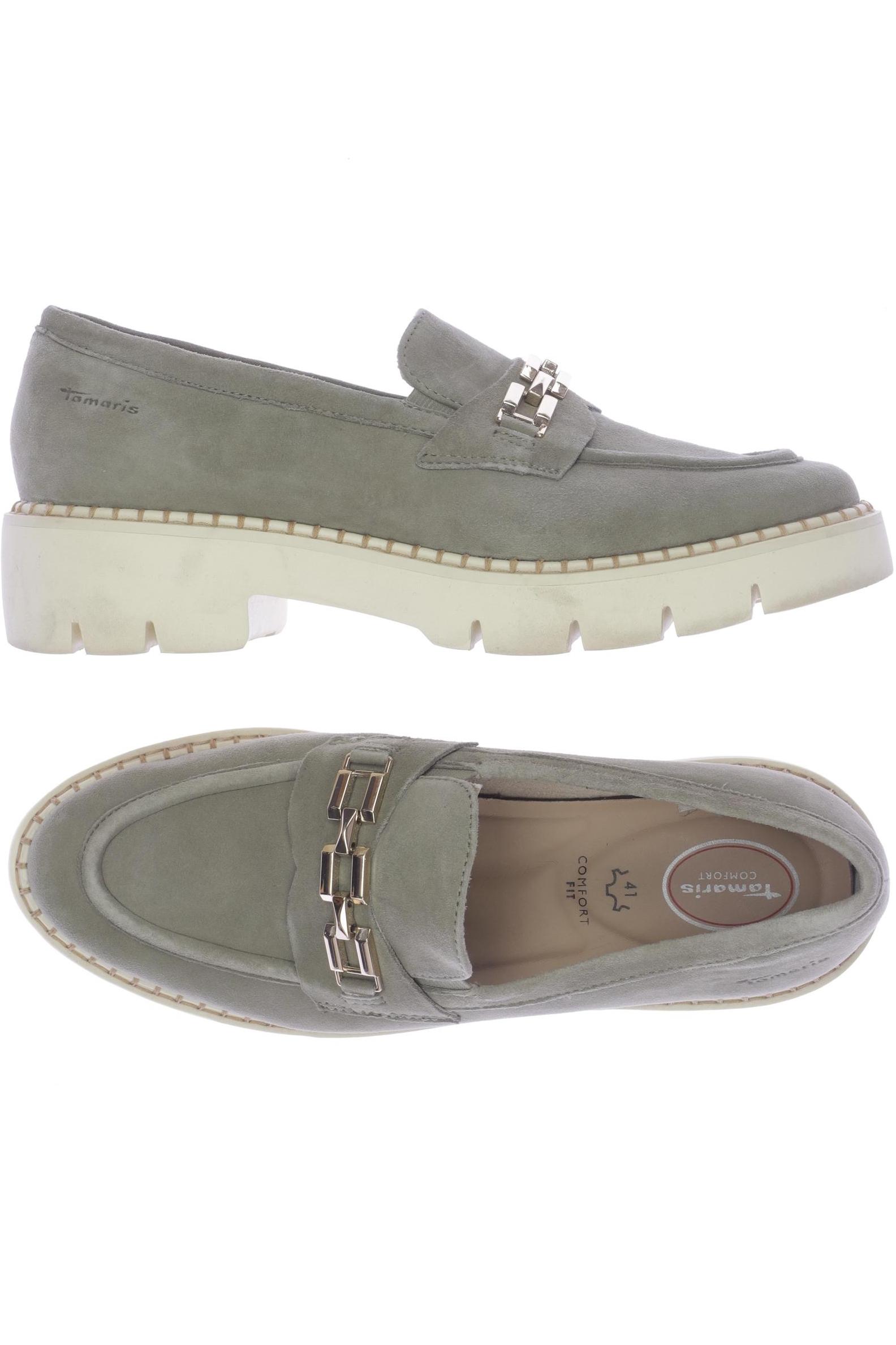 

Tamaris Damen Halbschuh, grün, Gr. 41