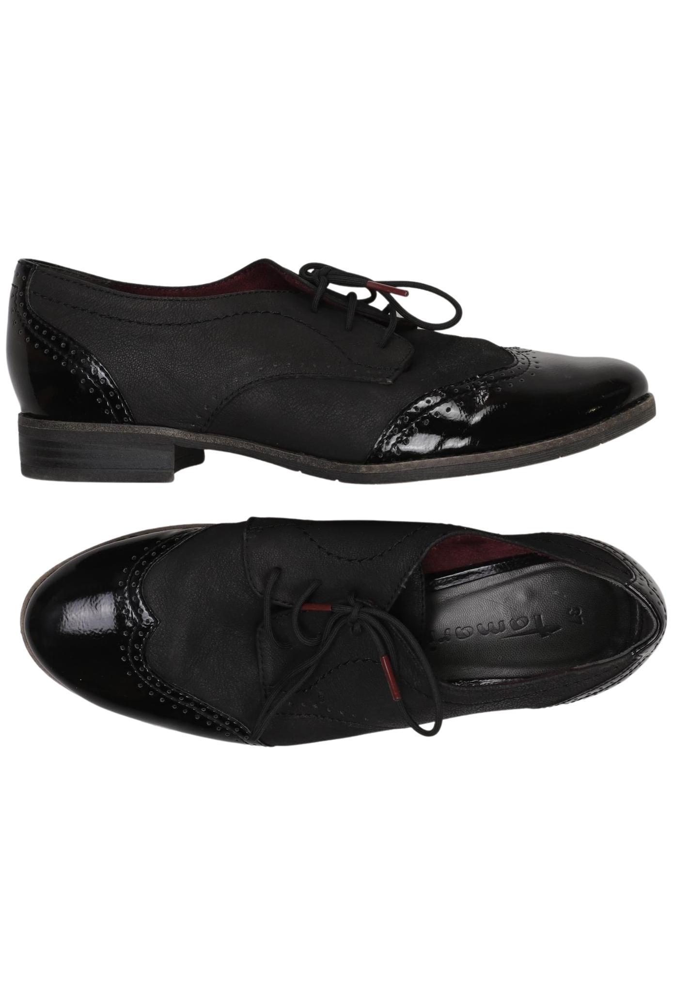 

Tamaris Damen Halbschuh, schwarz, Gr. 37