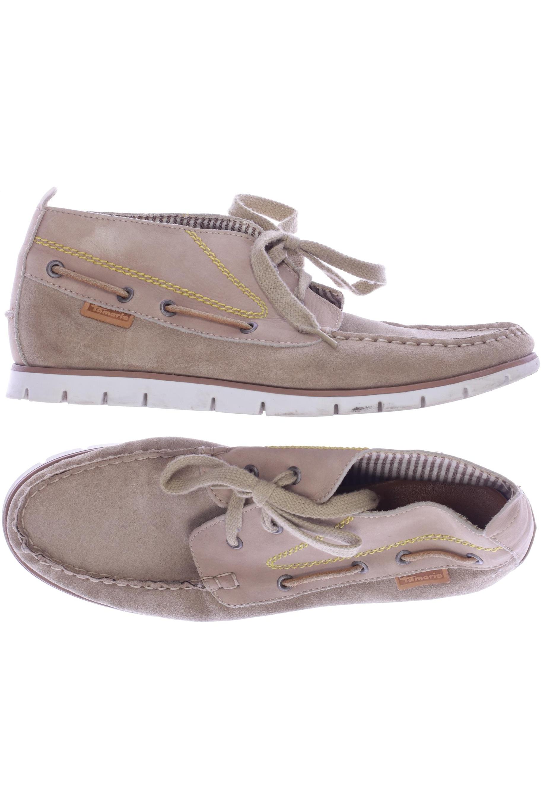 

Tamaris Damen Halbschuh, beige, Gr. 40