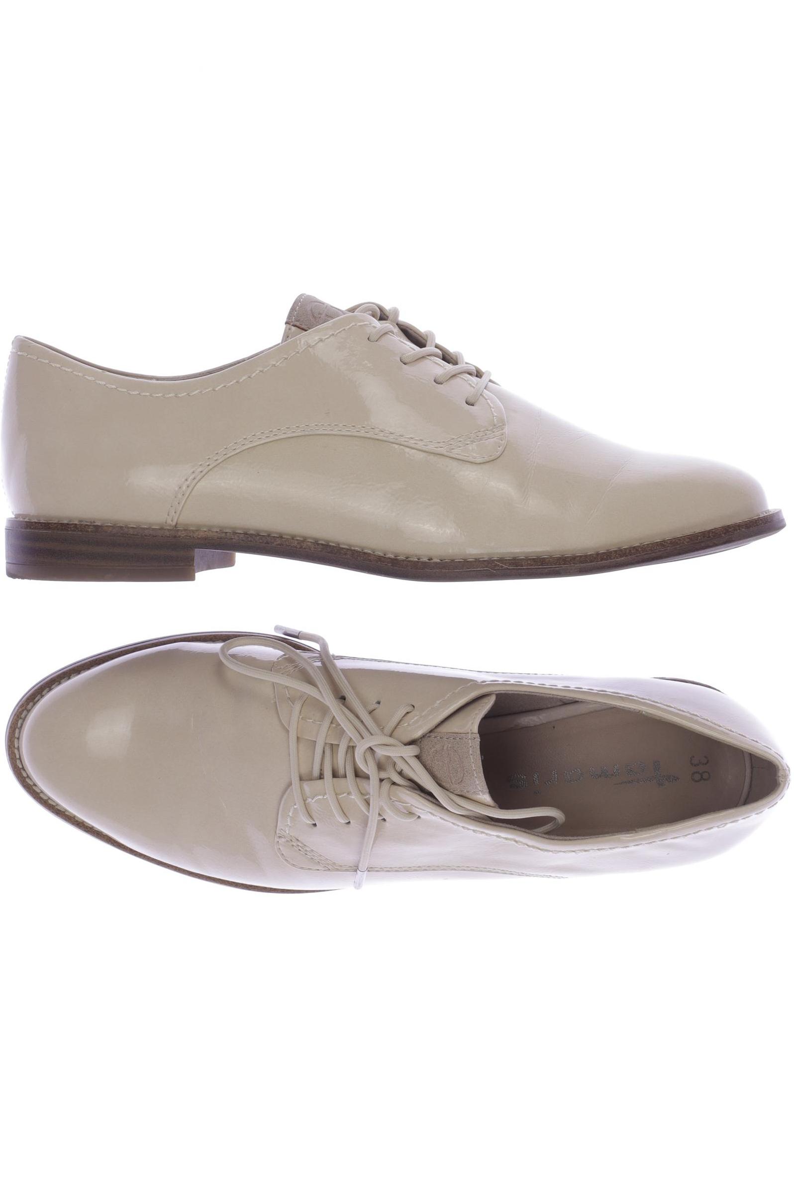 

Tamaris Damen Halbschuh, cremeweiß
