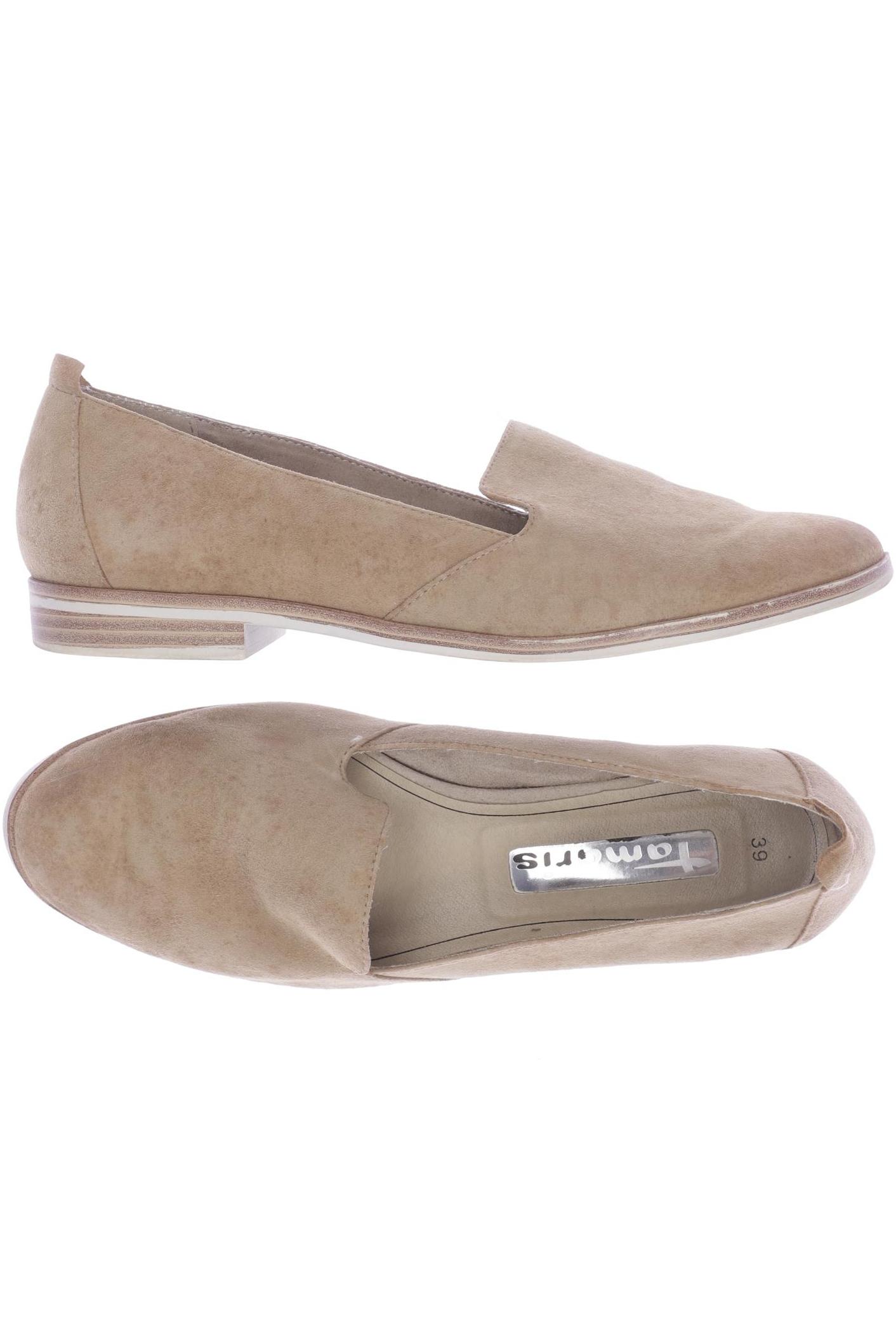 

Tamaris Damen Halbschuh, beige, Gr. 39