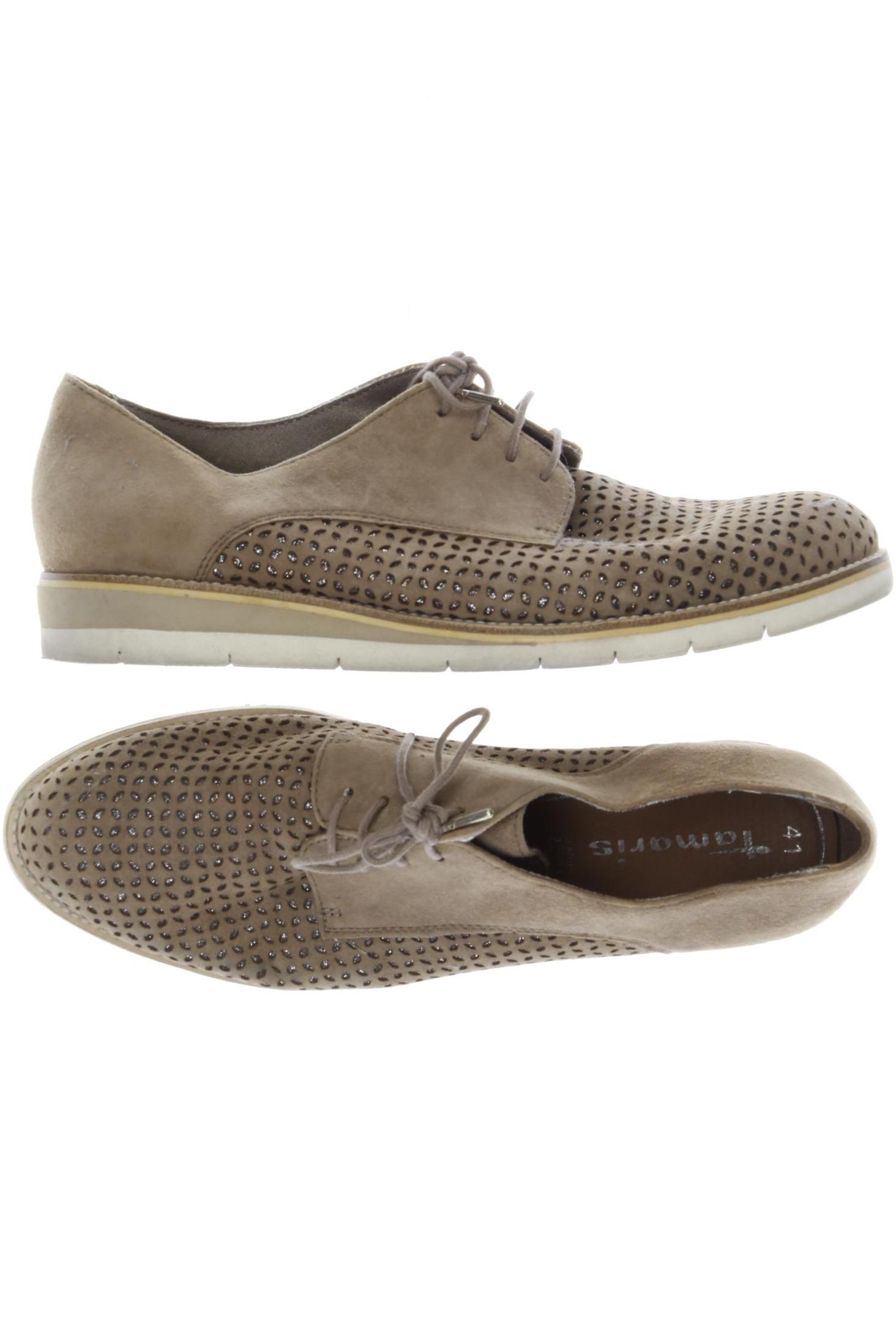 

Tamaris Damen Halbschuh, beige, Gr. 41