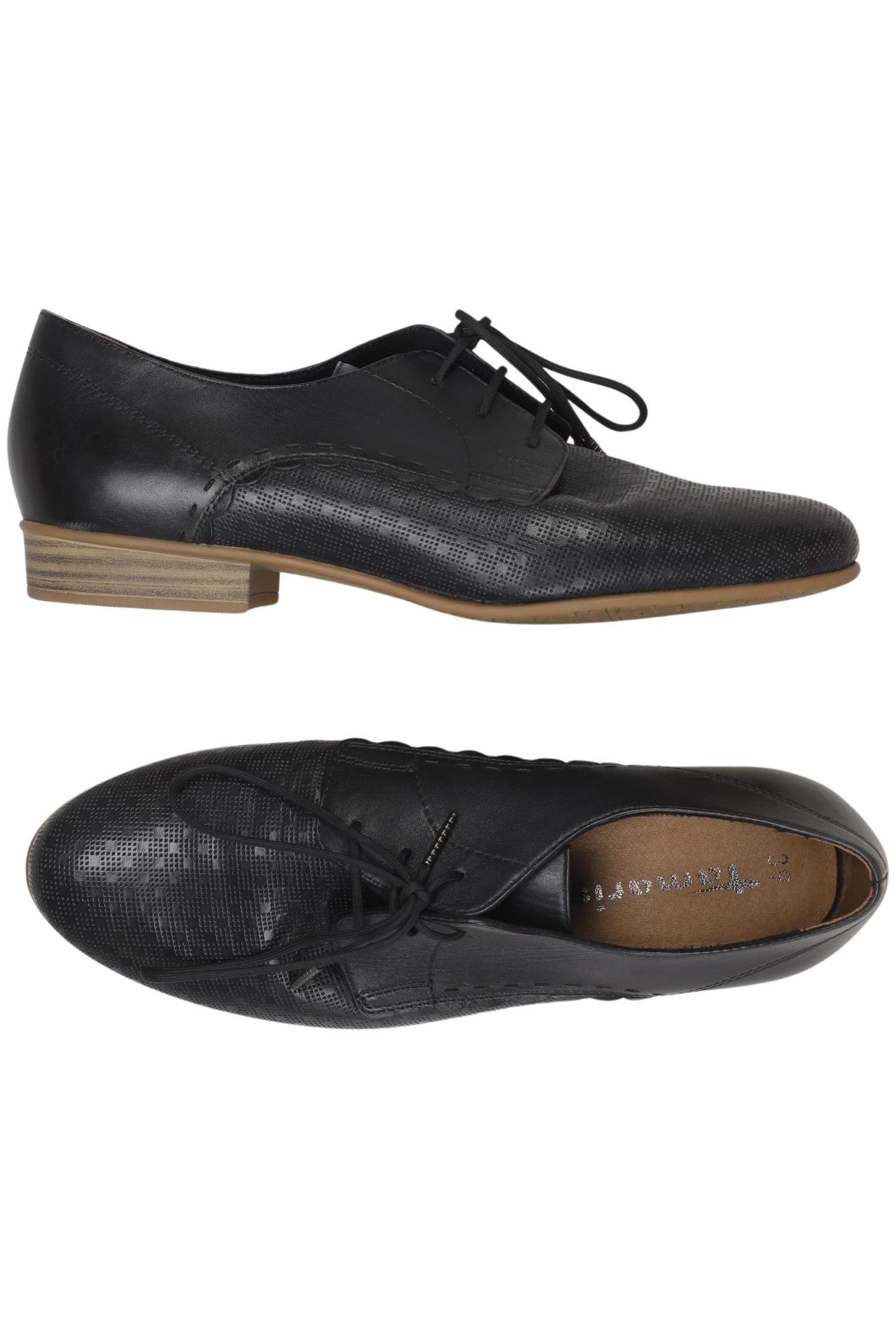 

Tamaris Damen Halbschuh, schwarz, Gr. 39