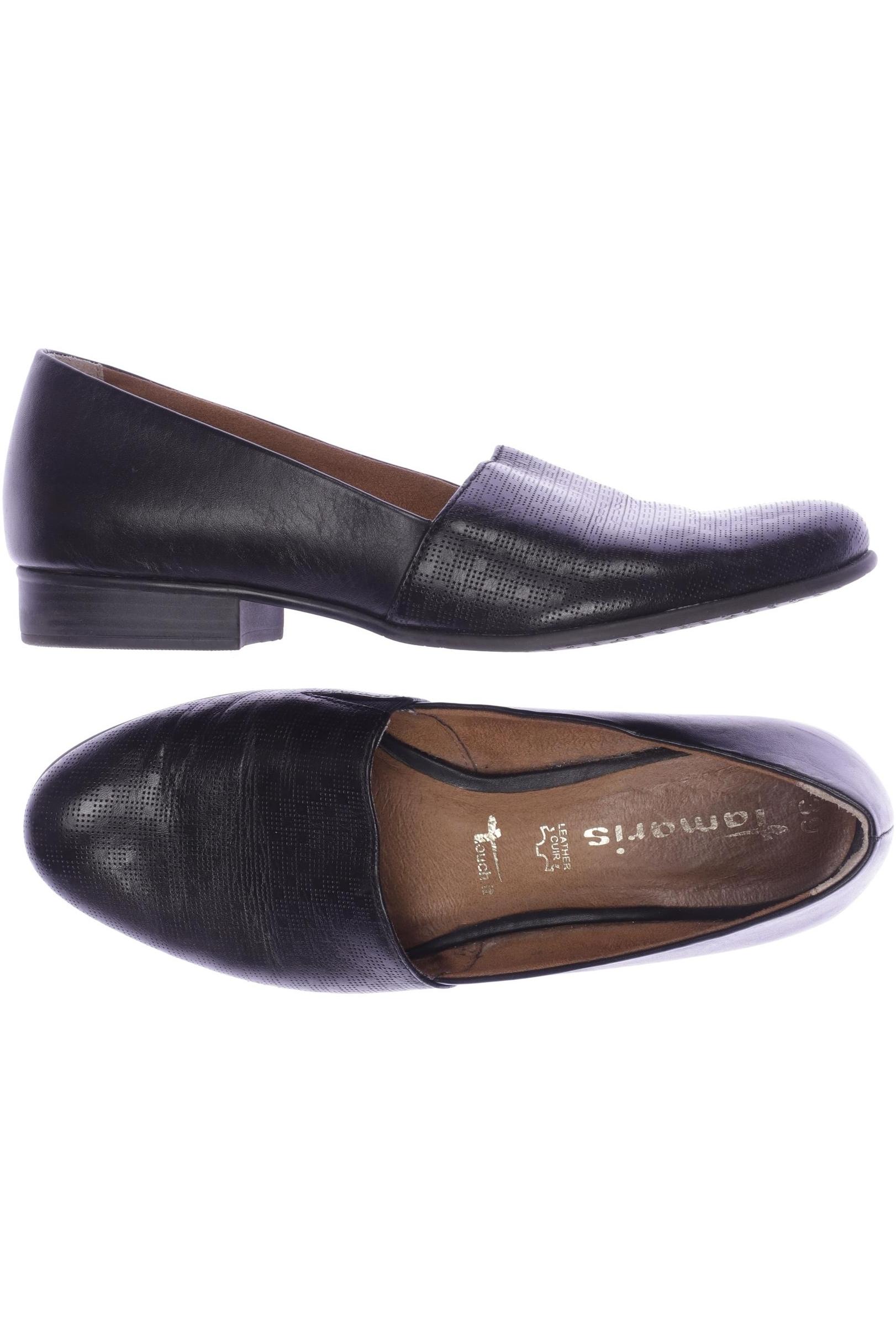 

Tamaris Damen Halbschuh, schwarz, Gr. 39