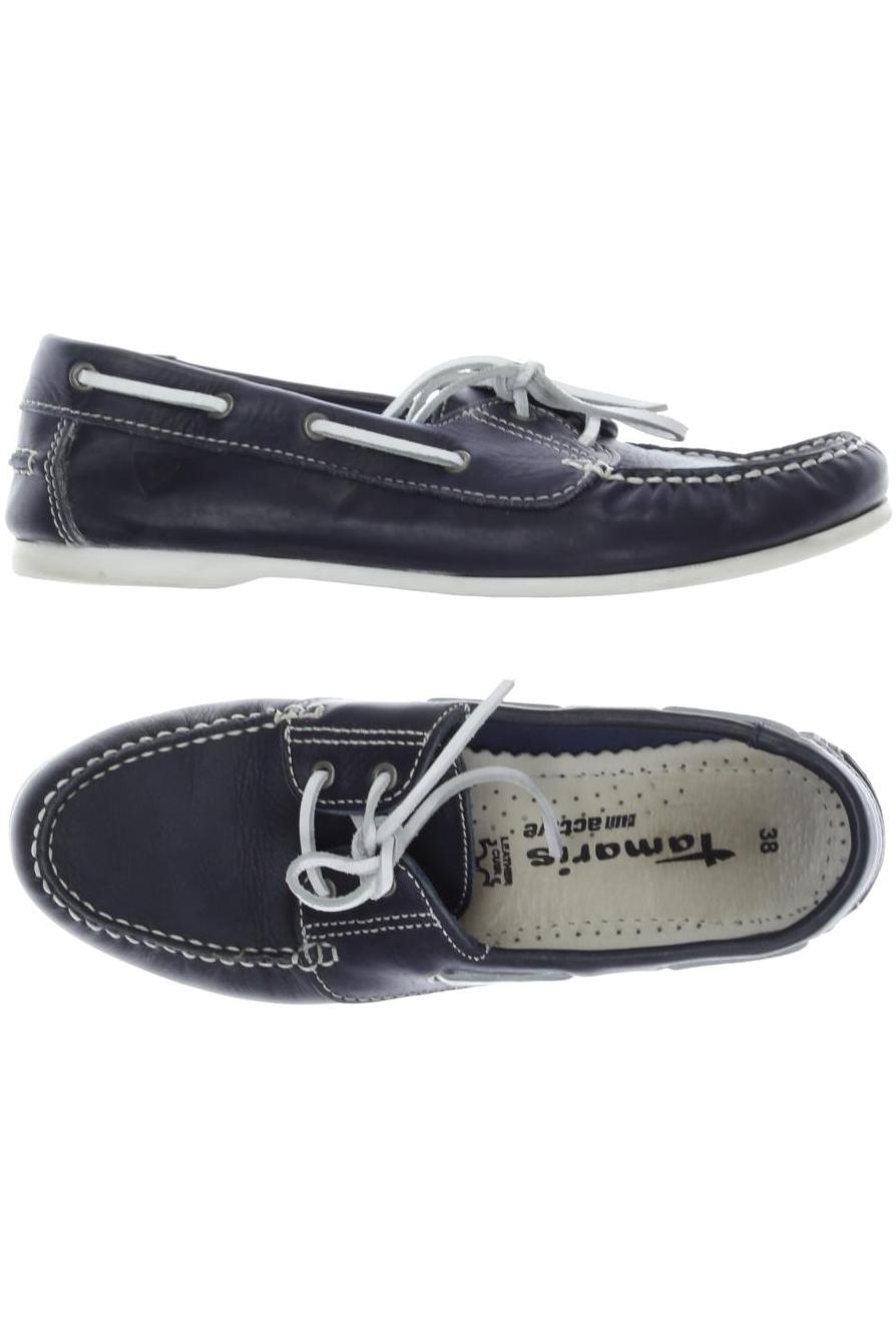 

Tamaris Damen Halbschuh, marineblau, Gr. 38