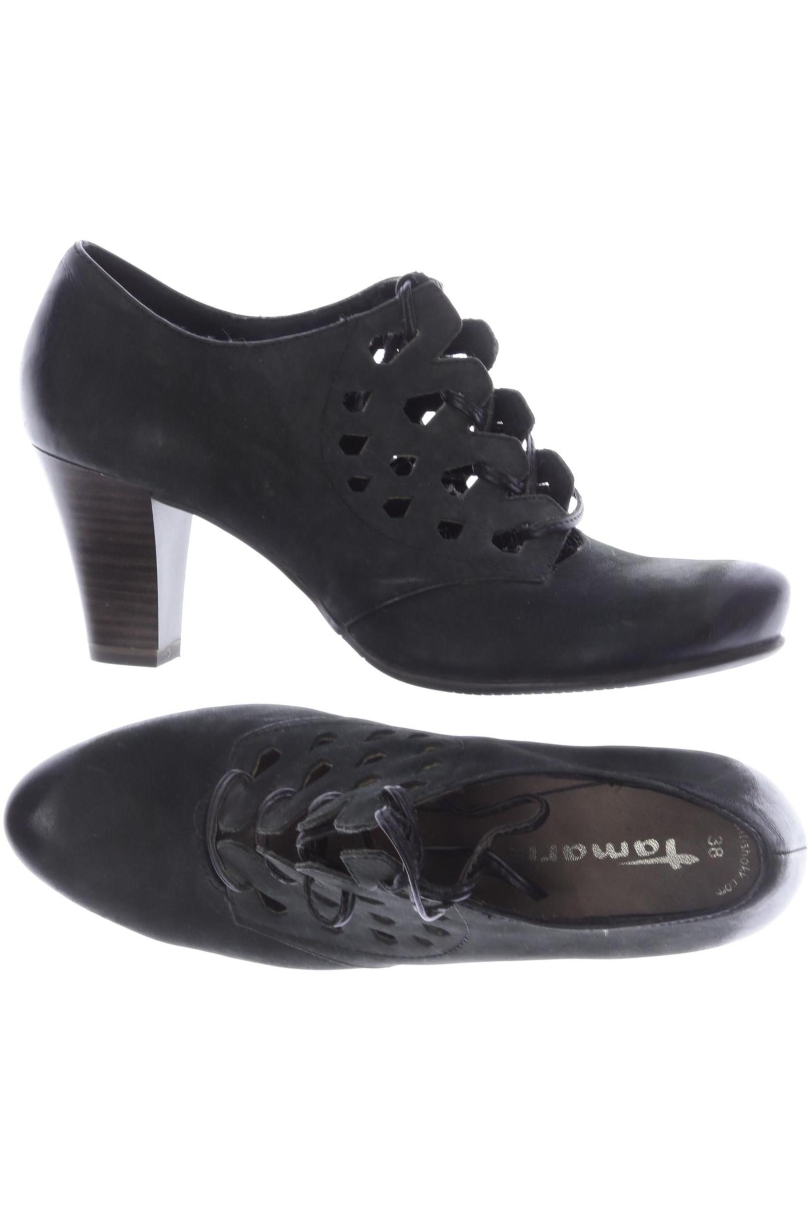 

Tamaris Damen Halbschuh, schwarz, Gr. 38
