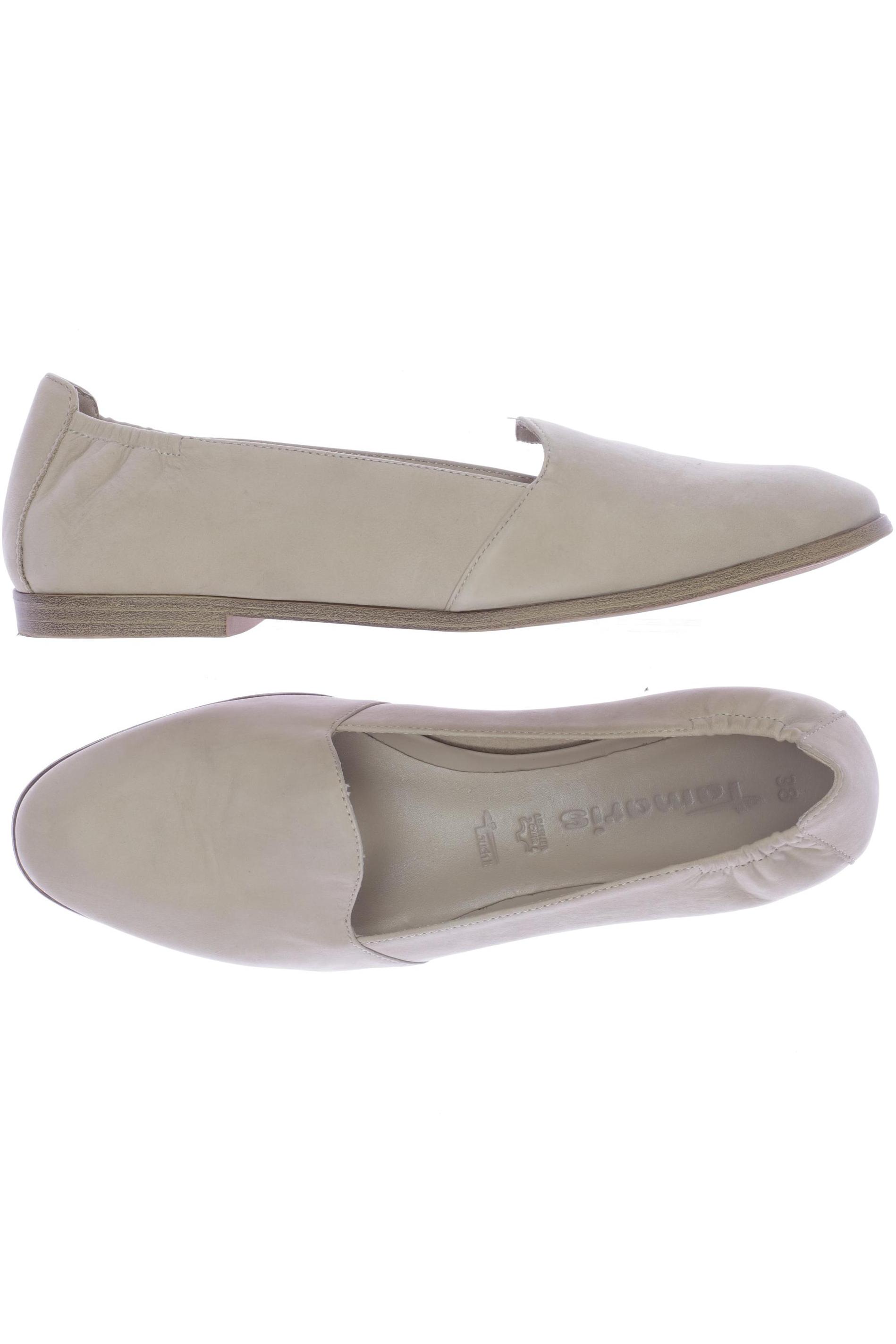 

Tamaris Damen Halbschuh, beige, Gr. 38