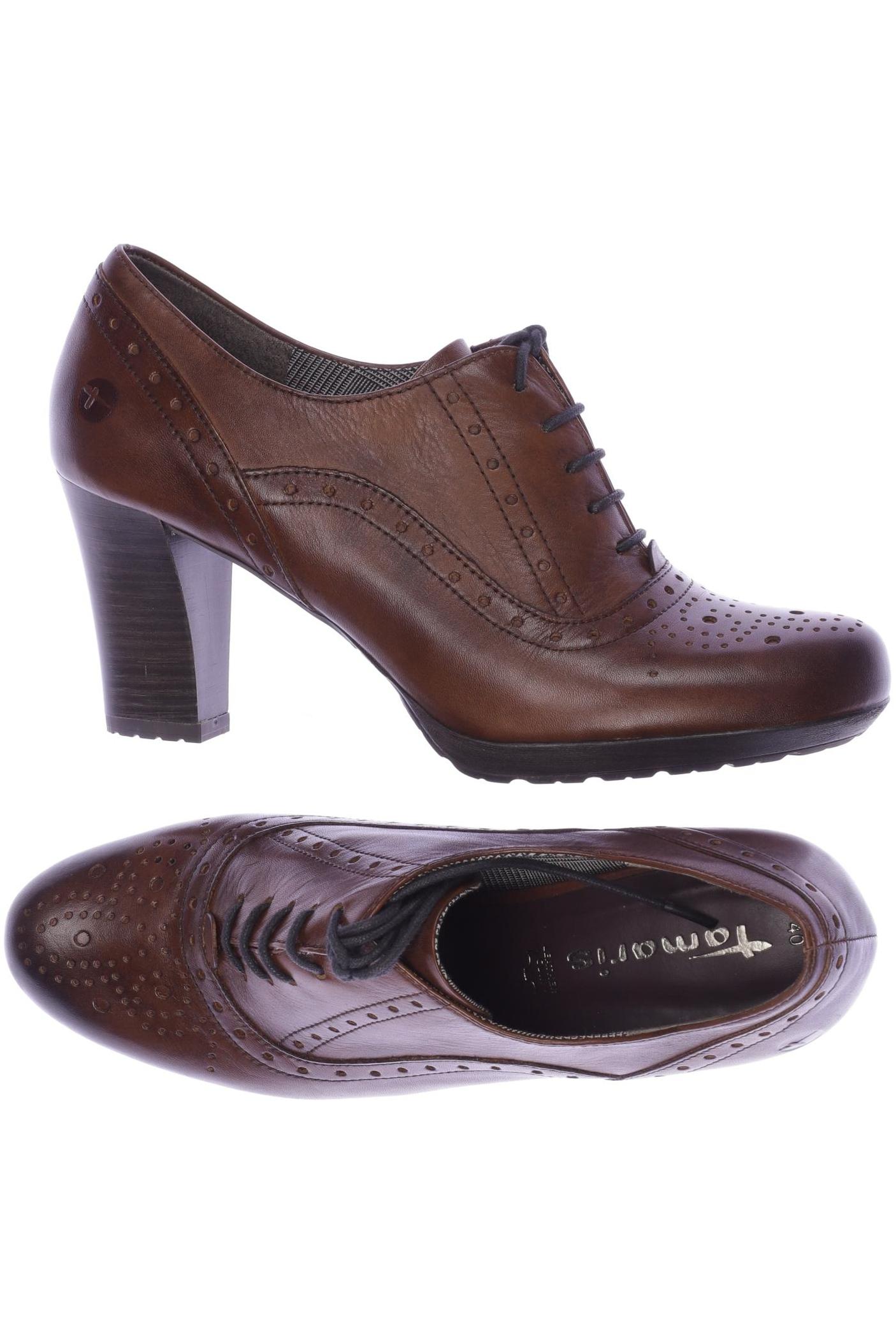 

Tamaris Damen Halbschuh, braun, Gr. 40