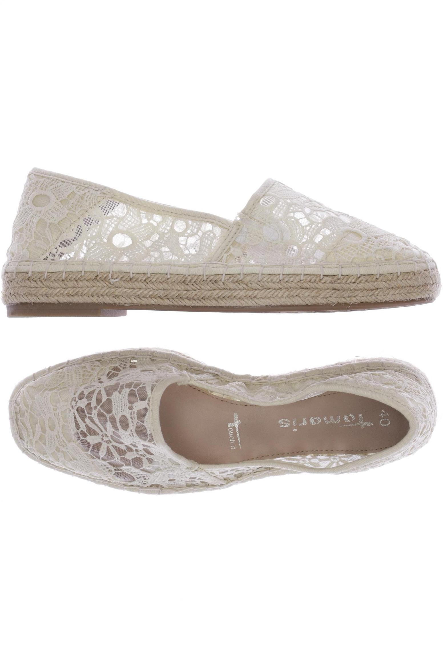 

Tamaris Damen Halbschuh, cremeweiß, Gr. 40