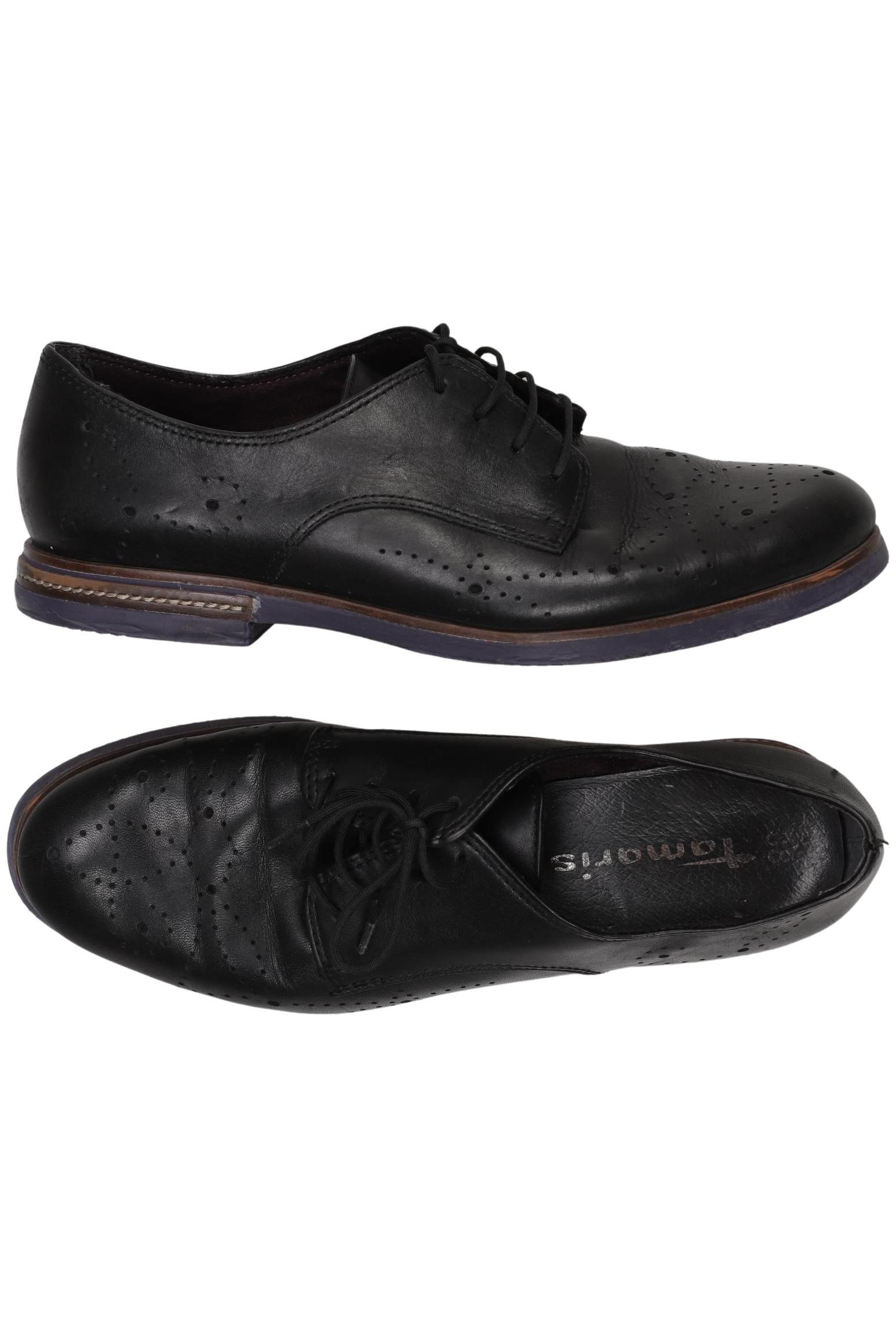 

Tamaris Damen Halbschuh, schwarz, Gr. 38