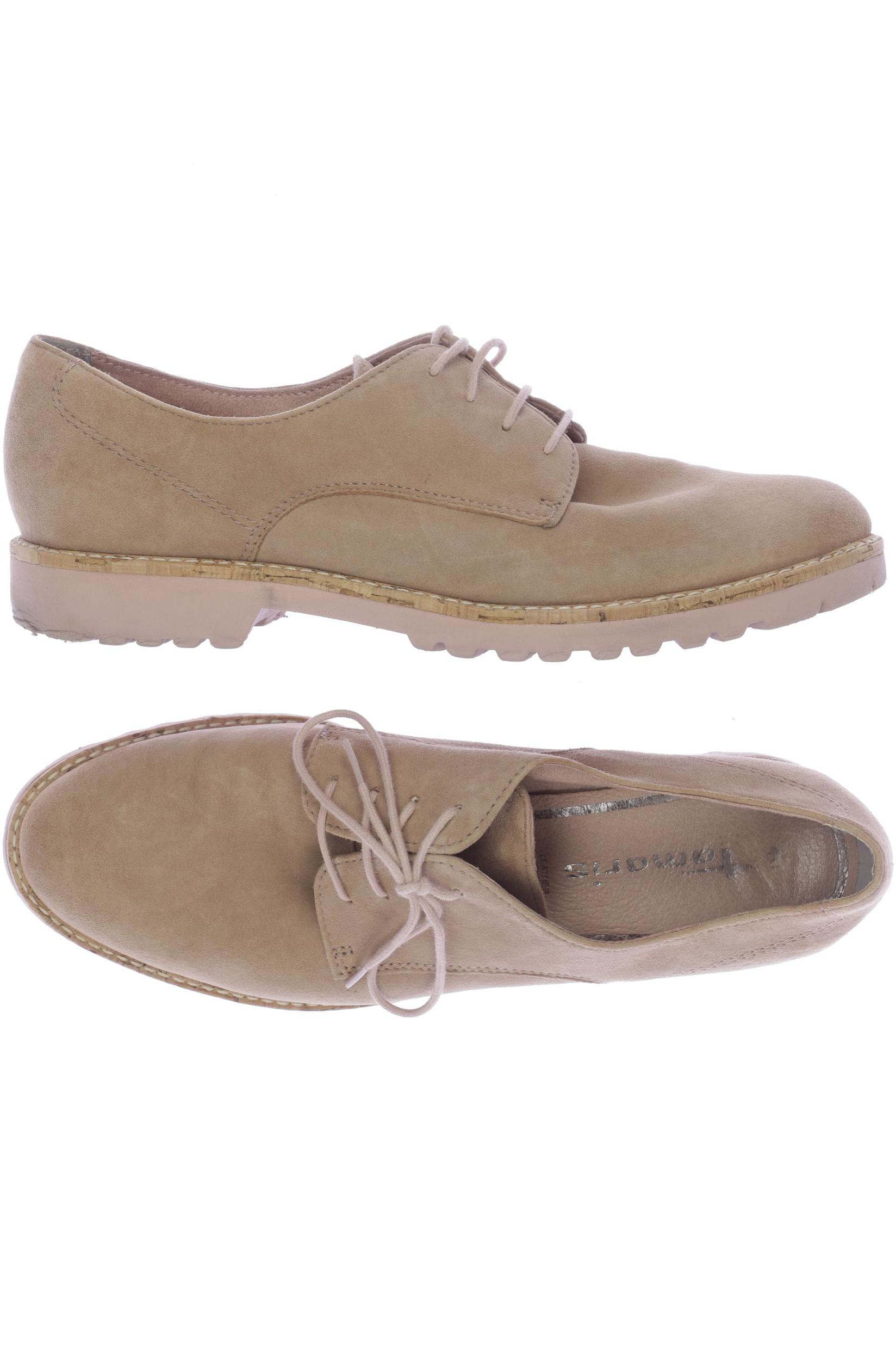 

Tamaris Damen Halbschuh, beige, Gr. 40