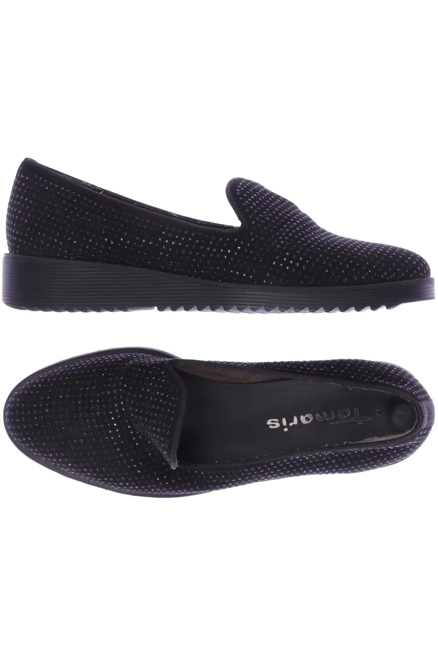 

Tamaris Damen Halbschuh, schwarz, Gr. 37