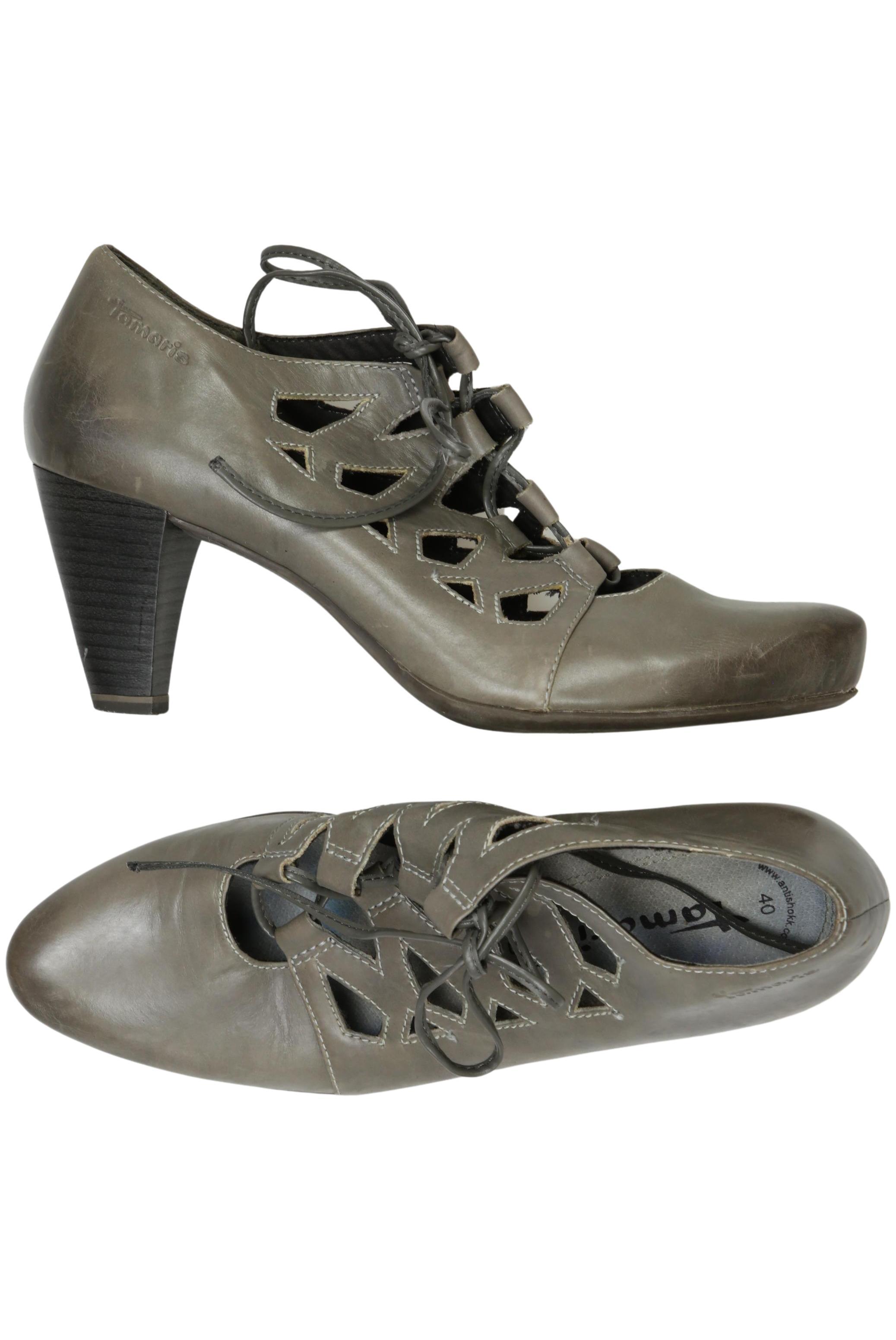

Tamaris Damen Halbschuh, grau, Gr. 40