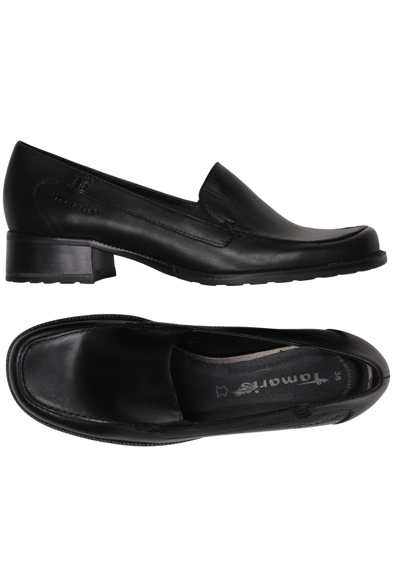 

Tamaris Damen Halbschuh, schwarz, Gr. 38