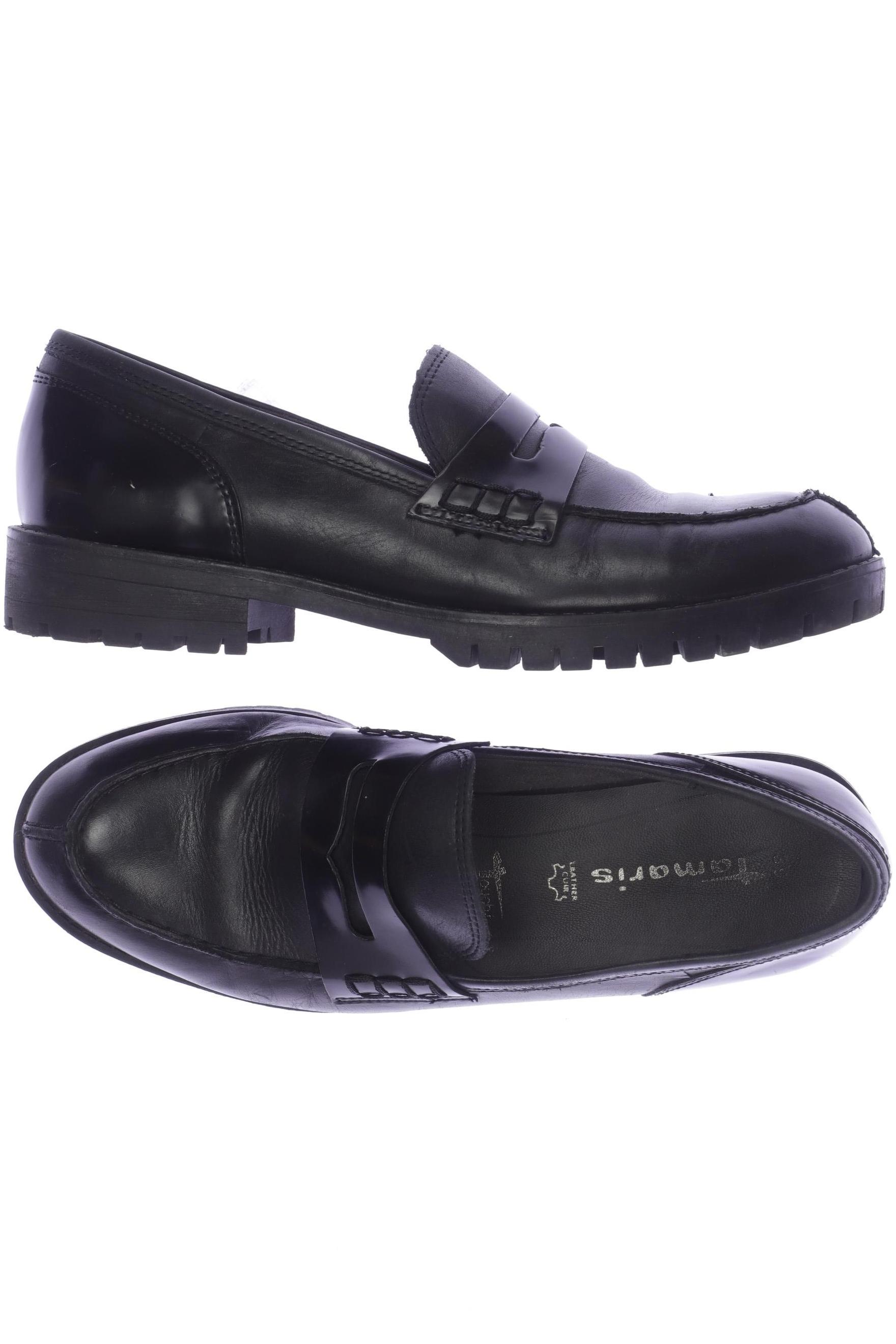 

Tamaris Damen Halbschuh, schwarz, Gr. 39