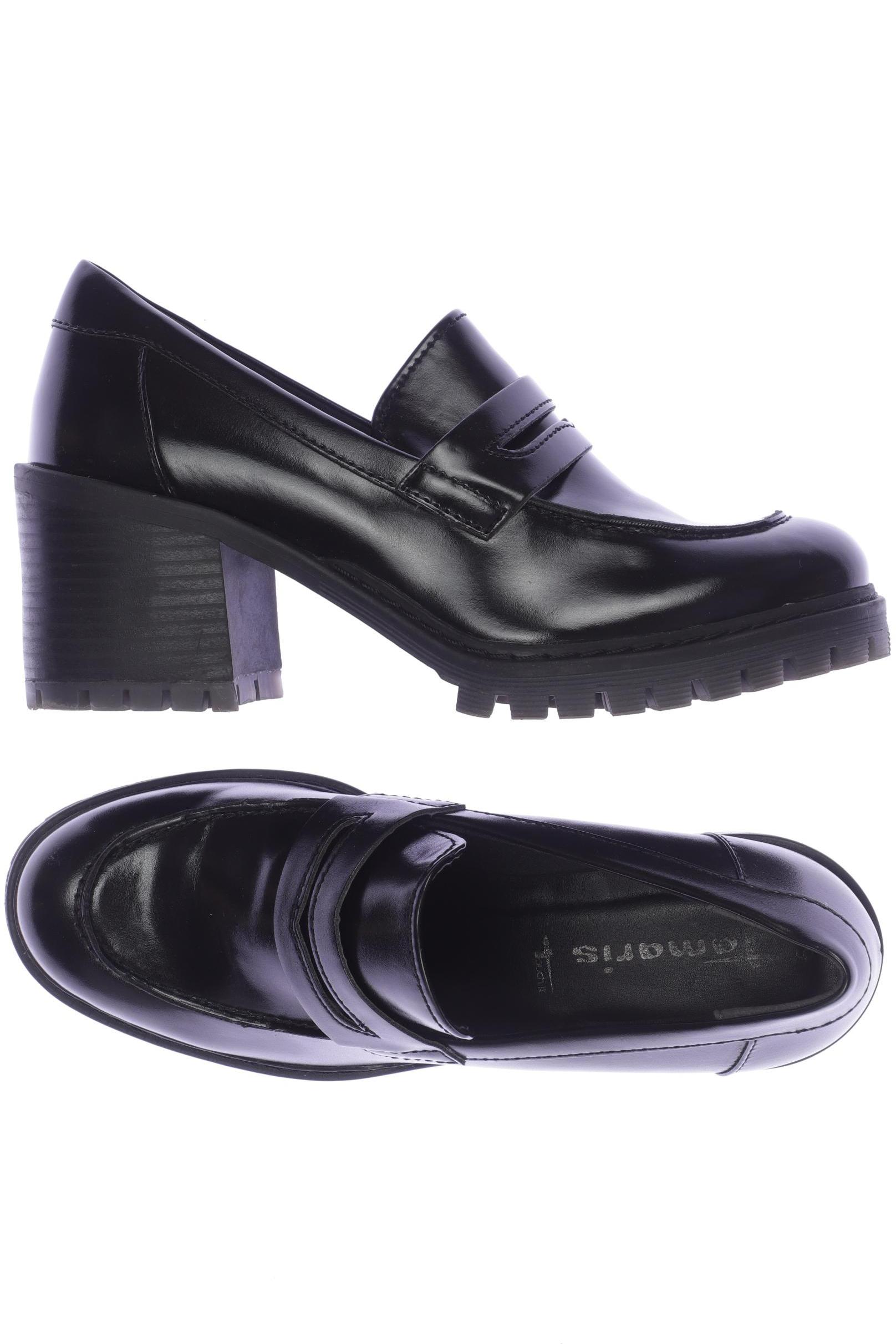 

Tamaris Damen Halbschuh, schwarz, Gr. 39