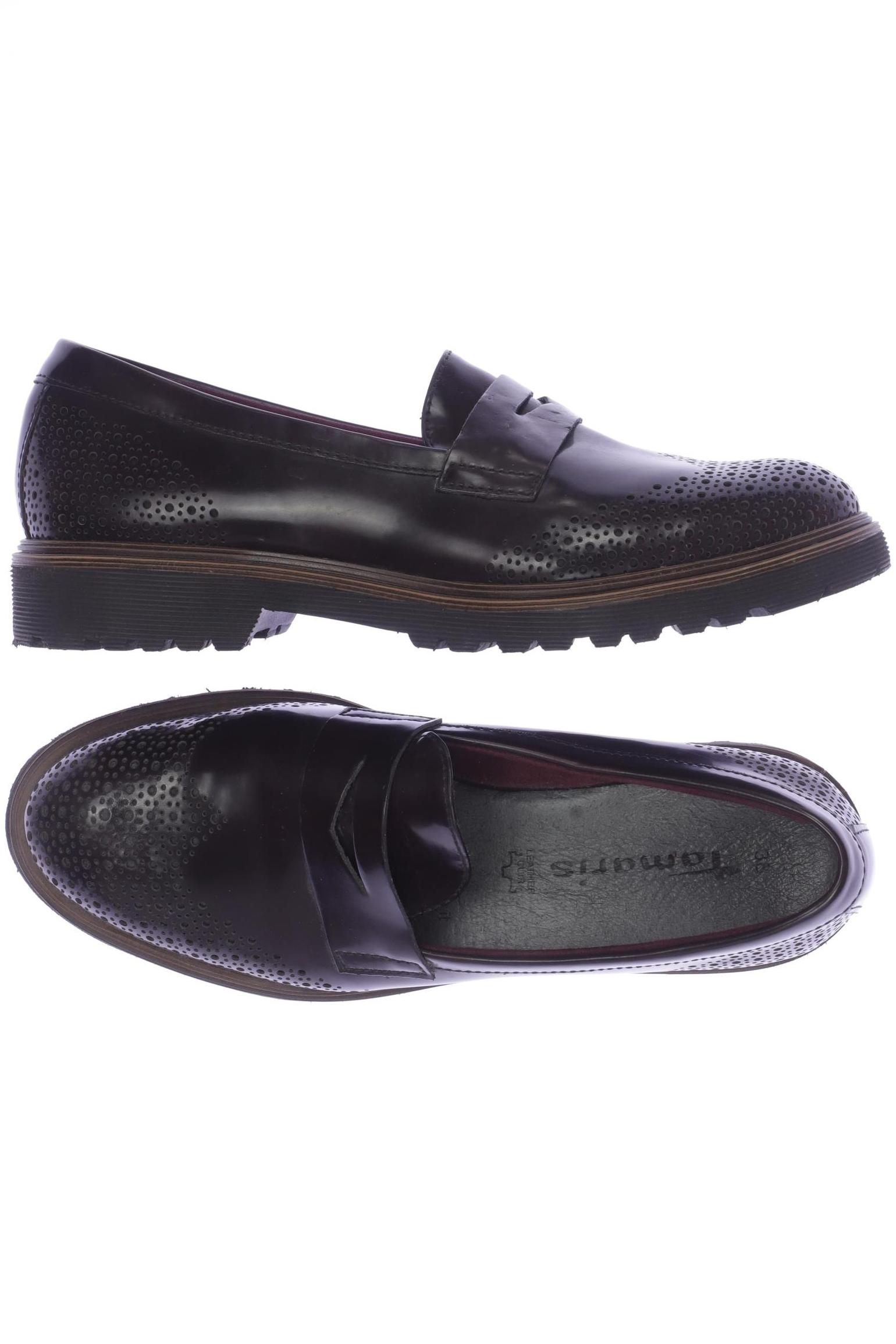 

Tamaris Damen Halbschuh, bordeaux, Gr. 38