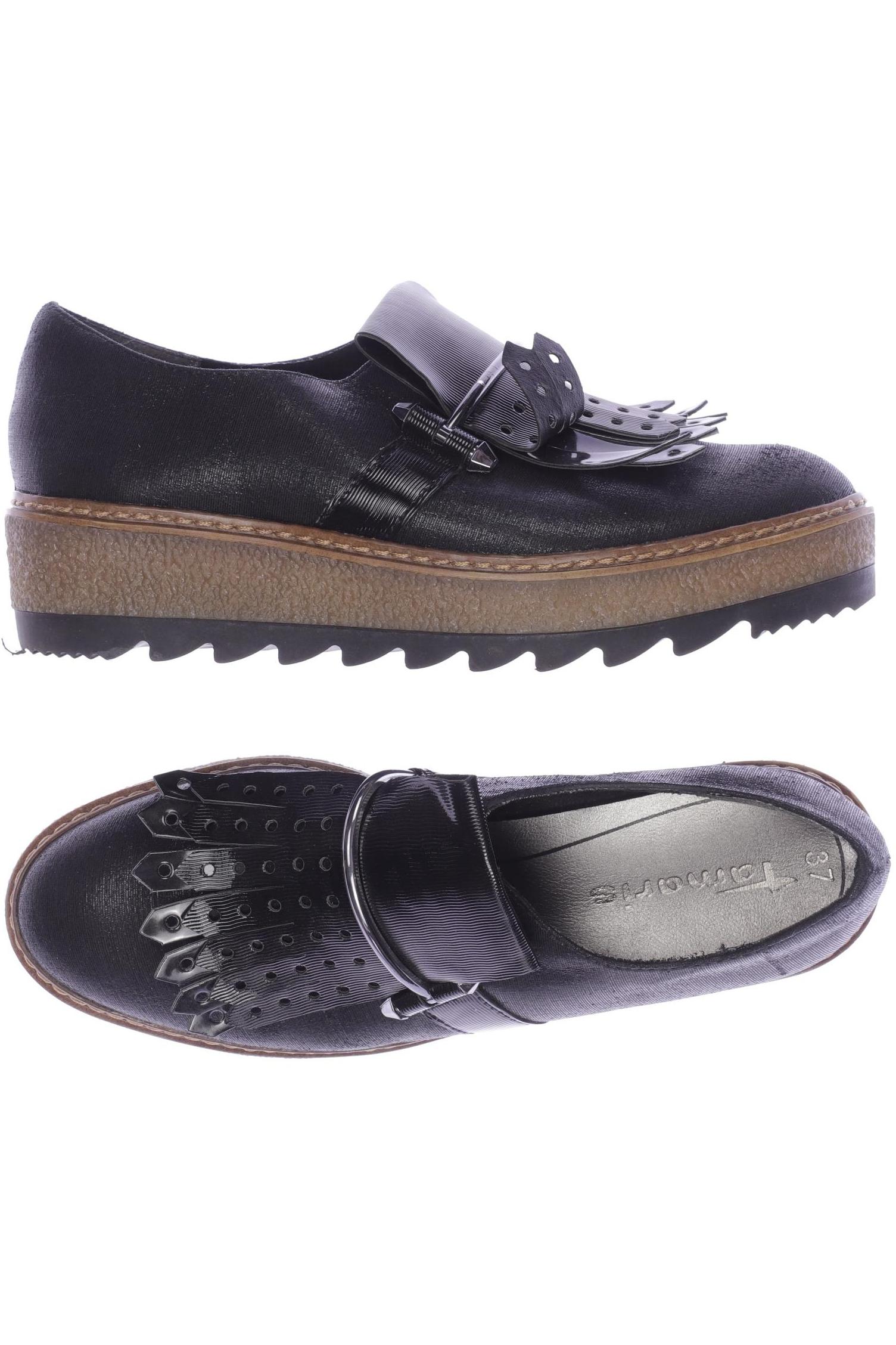 

Tamaris Damen Halbschuh, schwarz, Gr. 37
