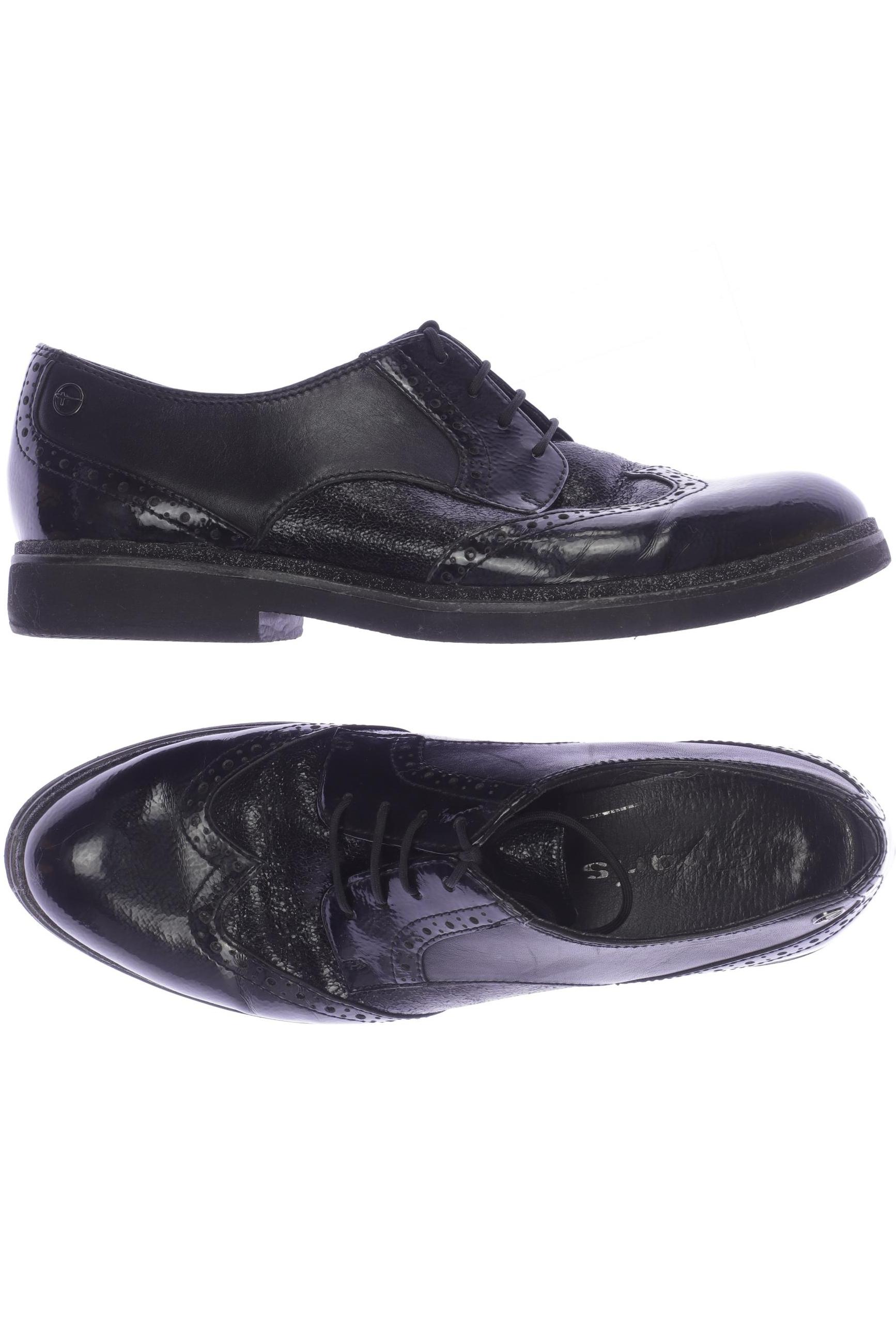 

Tamaris Damen Halbschuh, schwarz, Gr. 37