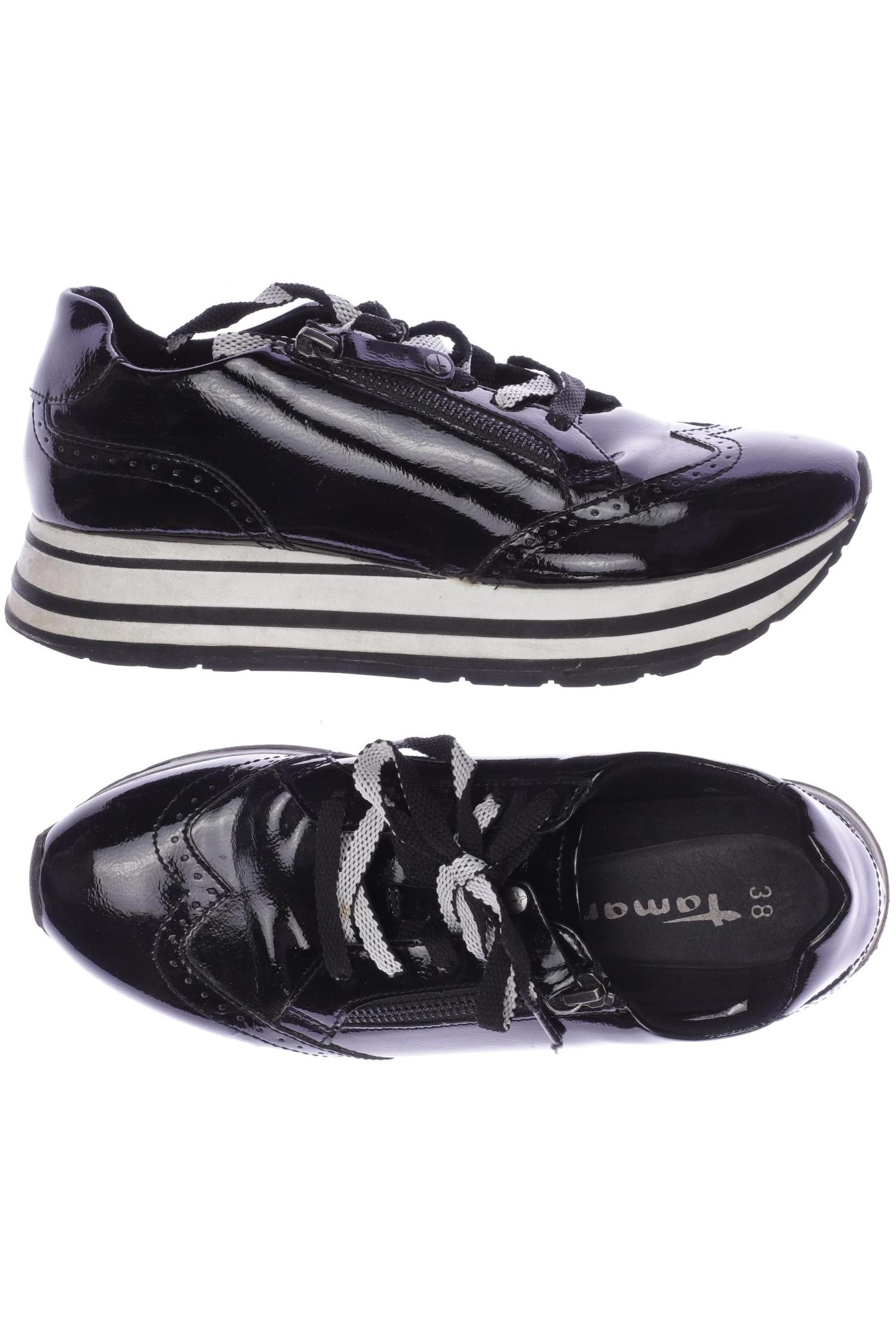 

Tamaris Damen Halbschuh, schwarz, Gr. 38