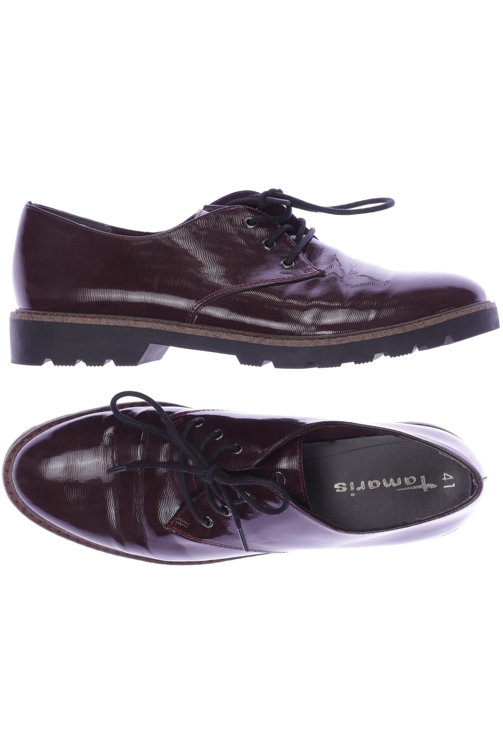 

Tamaris Damen Halbschuh, bordeaux, Gr. 41